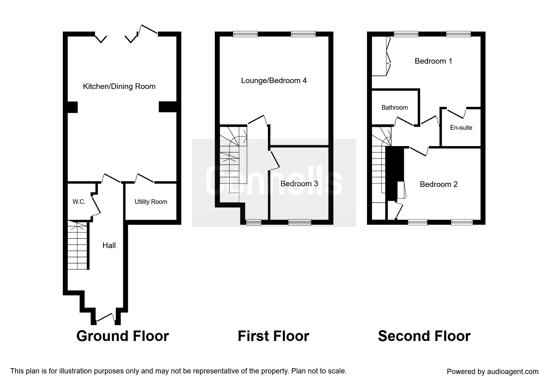 3 Bedrooms Town house for sale in Fire Opal Way, Sittingbourne ME10