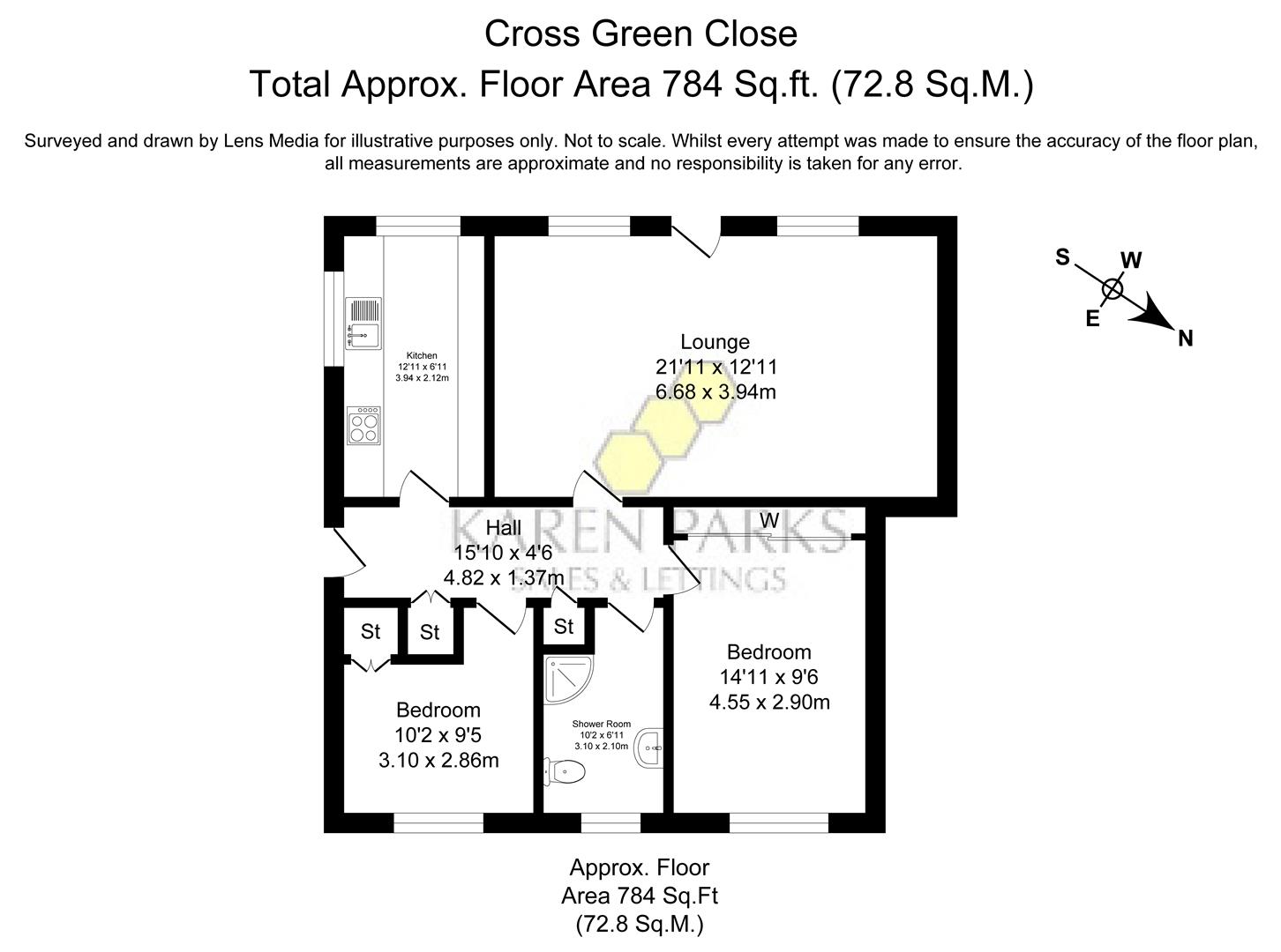 Cross Green Close, Liverpool floorplan
