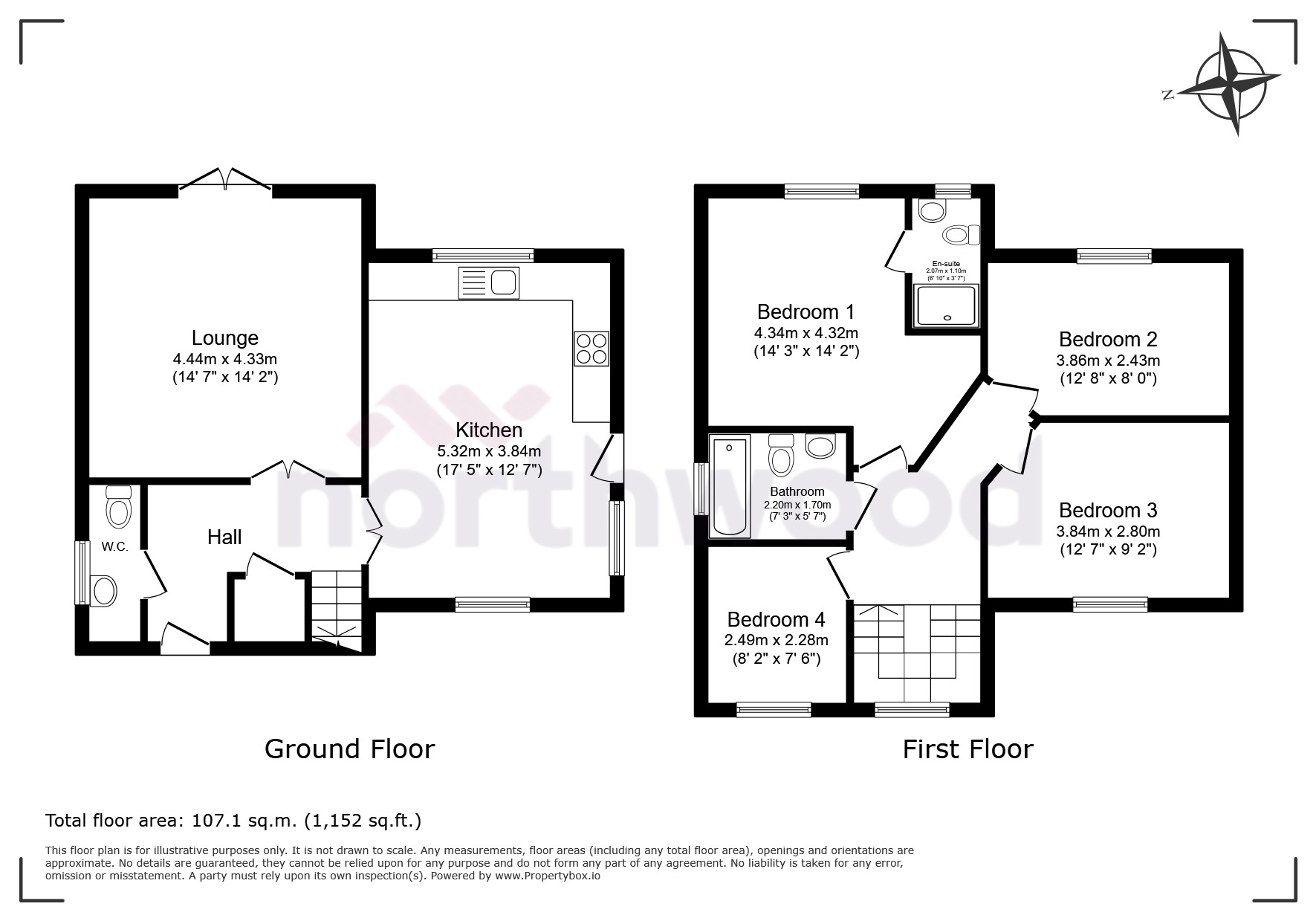 1, Springbank Gardens, Wigan floorplan