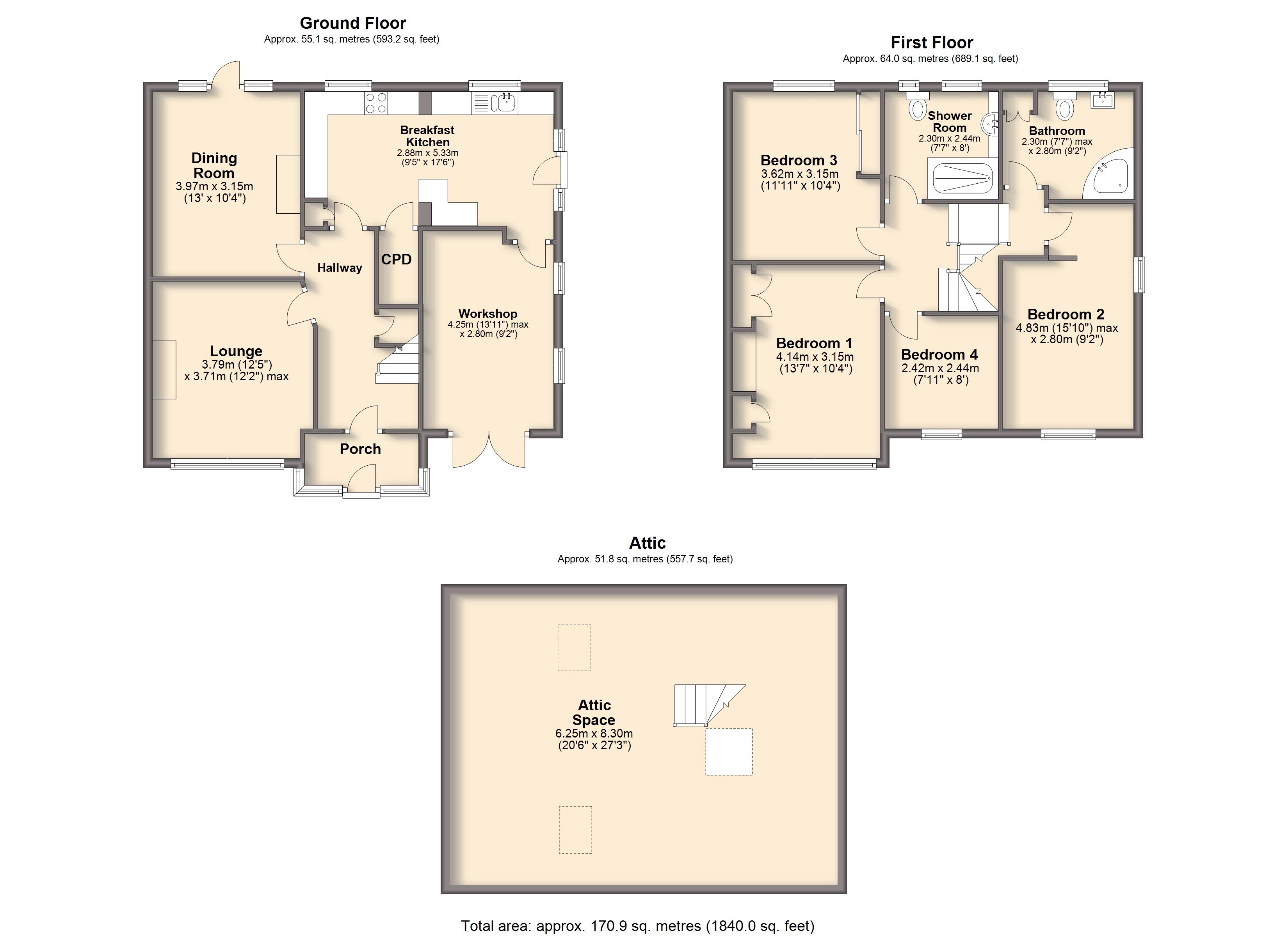 4 Bedrooms Semi-detached house for sale in The Meadway, Dore, Sheffield S17