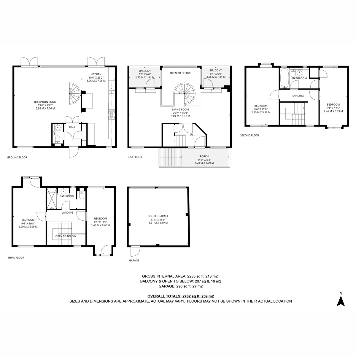 23, The Chase, Harlow floorplan