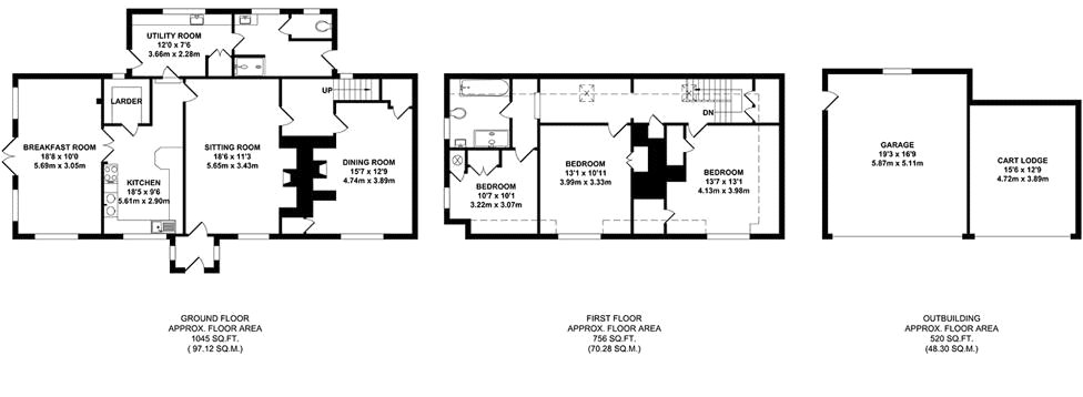 Little Chart, Kent floorplan