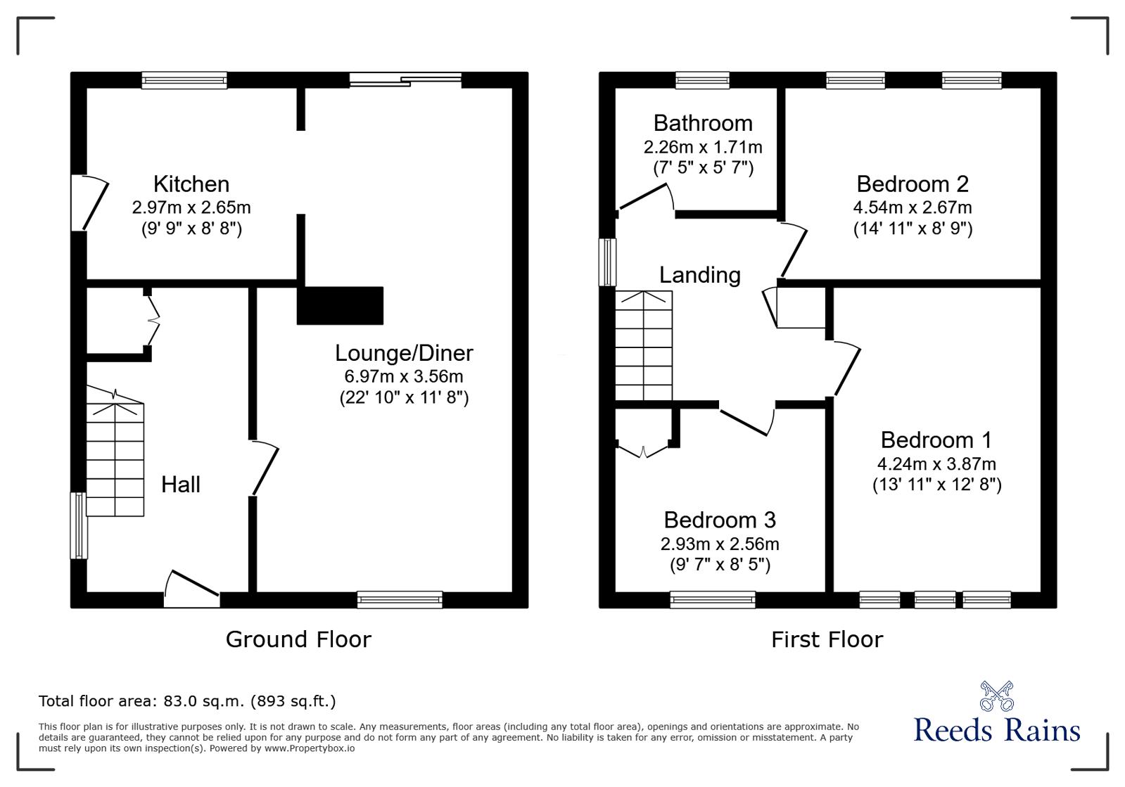 8, Church Fold, Glossop floorplan