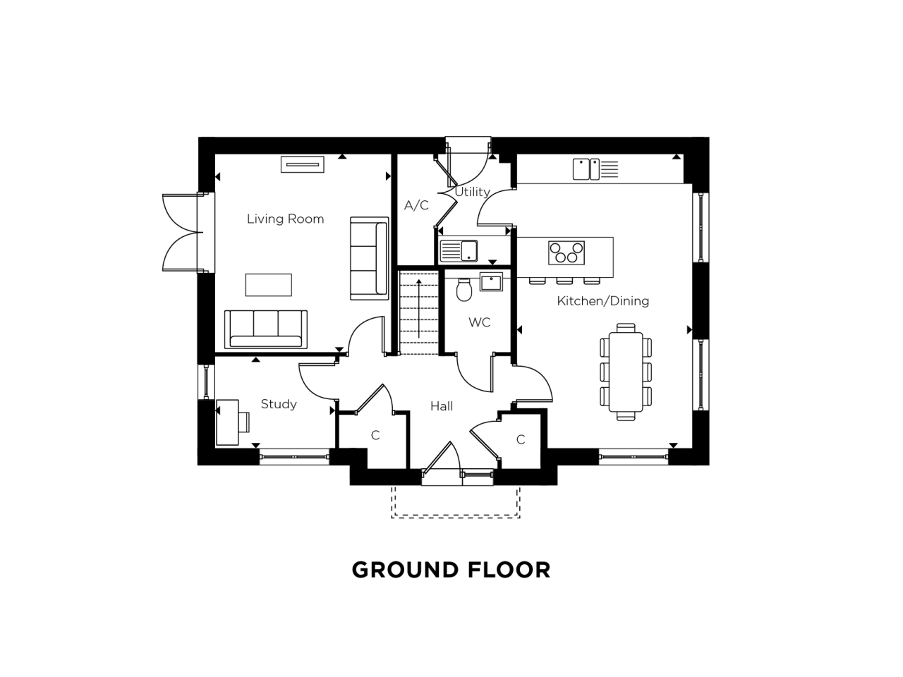 London Road, Newport floorplan