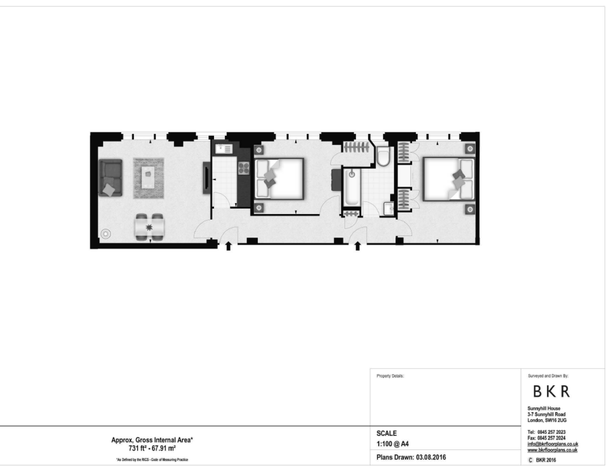 2 Bedrooms Flat to rent in Hill Street, London W1J