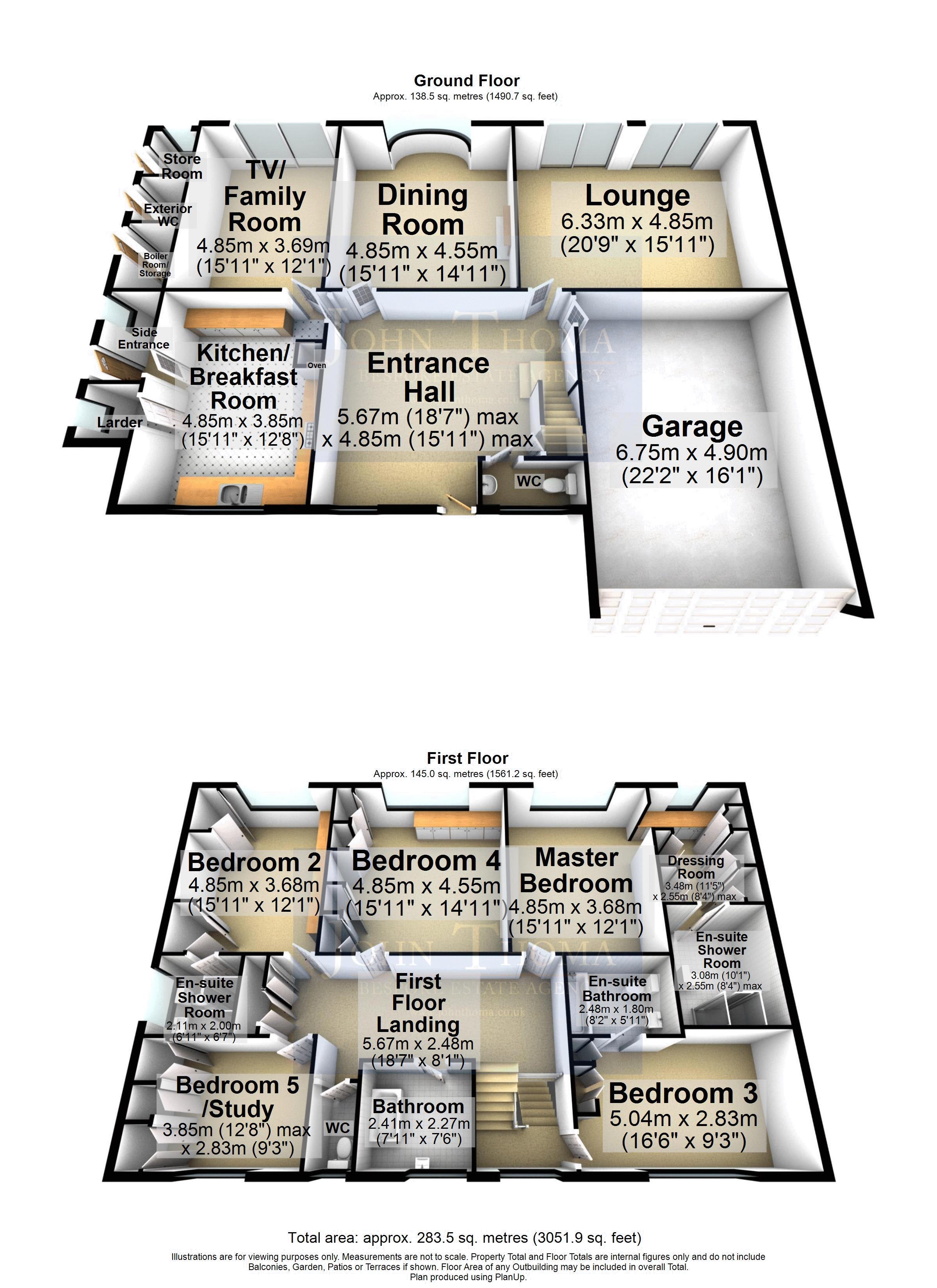 36, Forest Lane, Chigwell floorplan