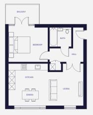 Flat 5, Harlesden Road, London floorplan