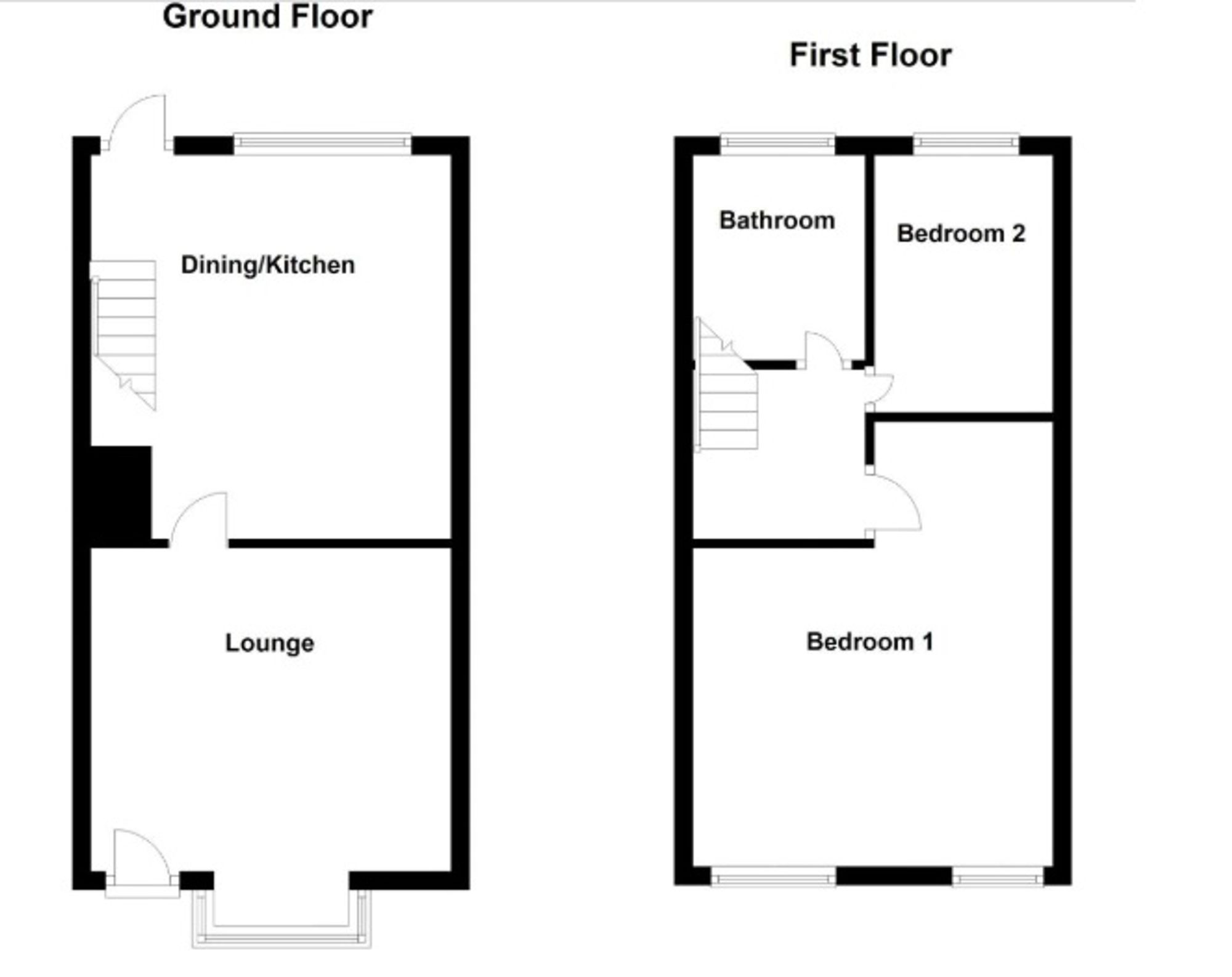 30 Lock Close, Heywood floorplan