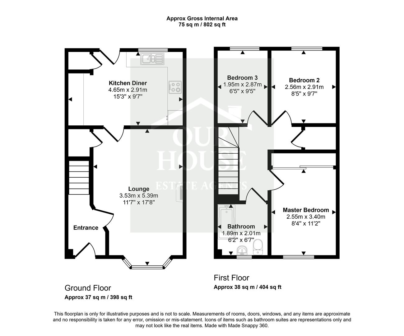 7, The Courtyard, Driffield floorplan