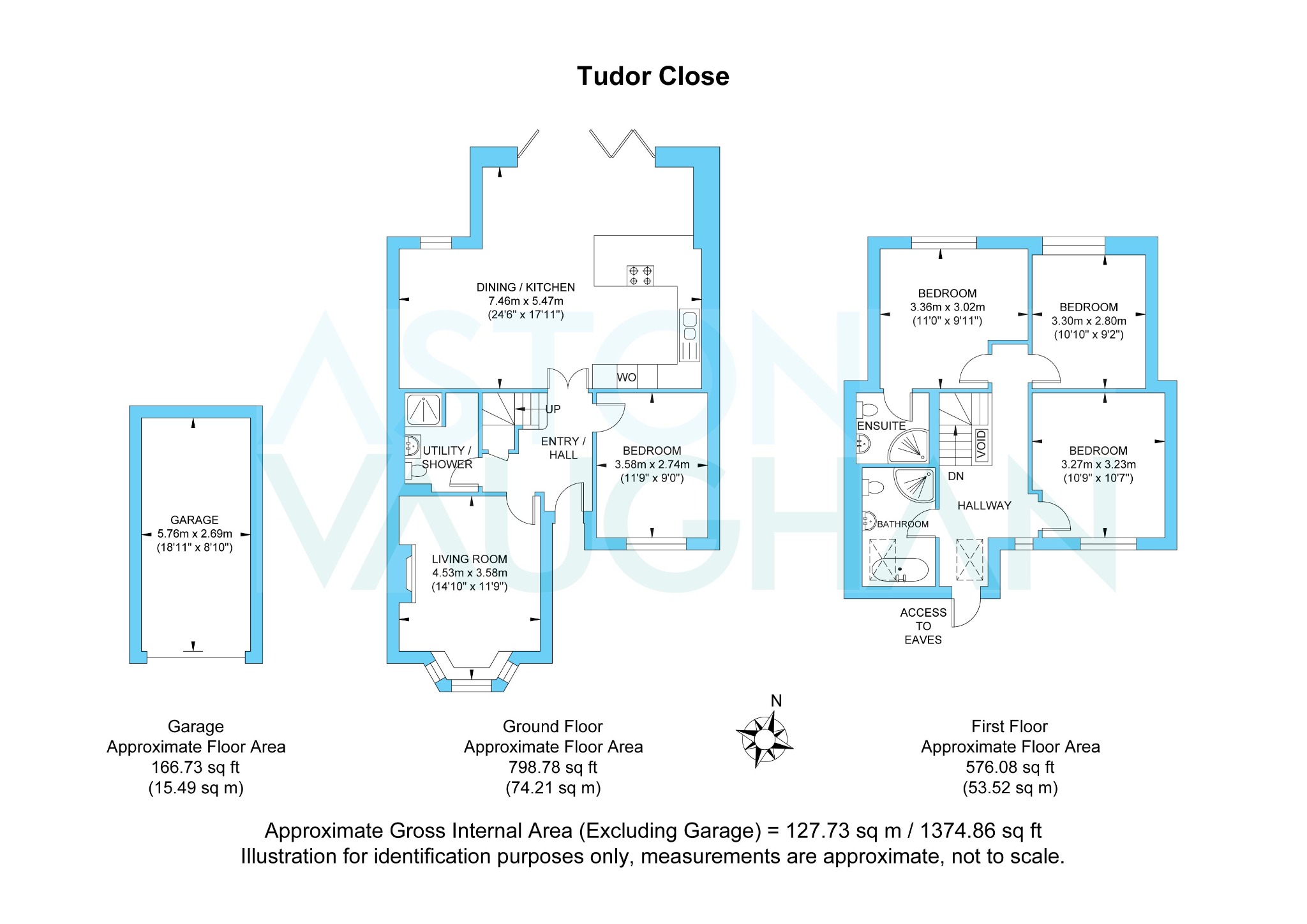 14, Tudor Close, Hove floorplan