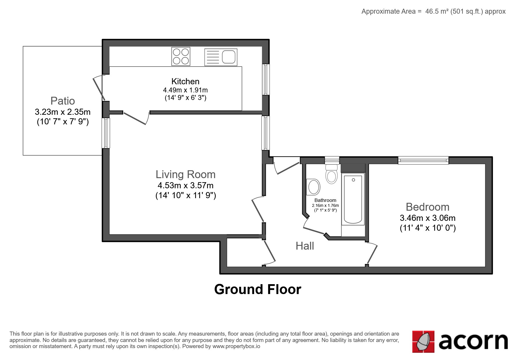 Pedworth Gardens, London floorplan
