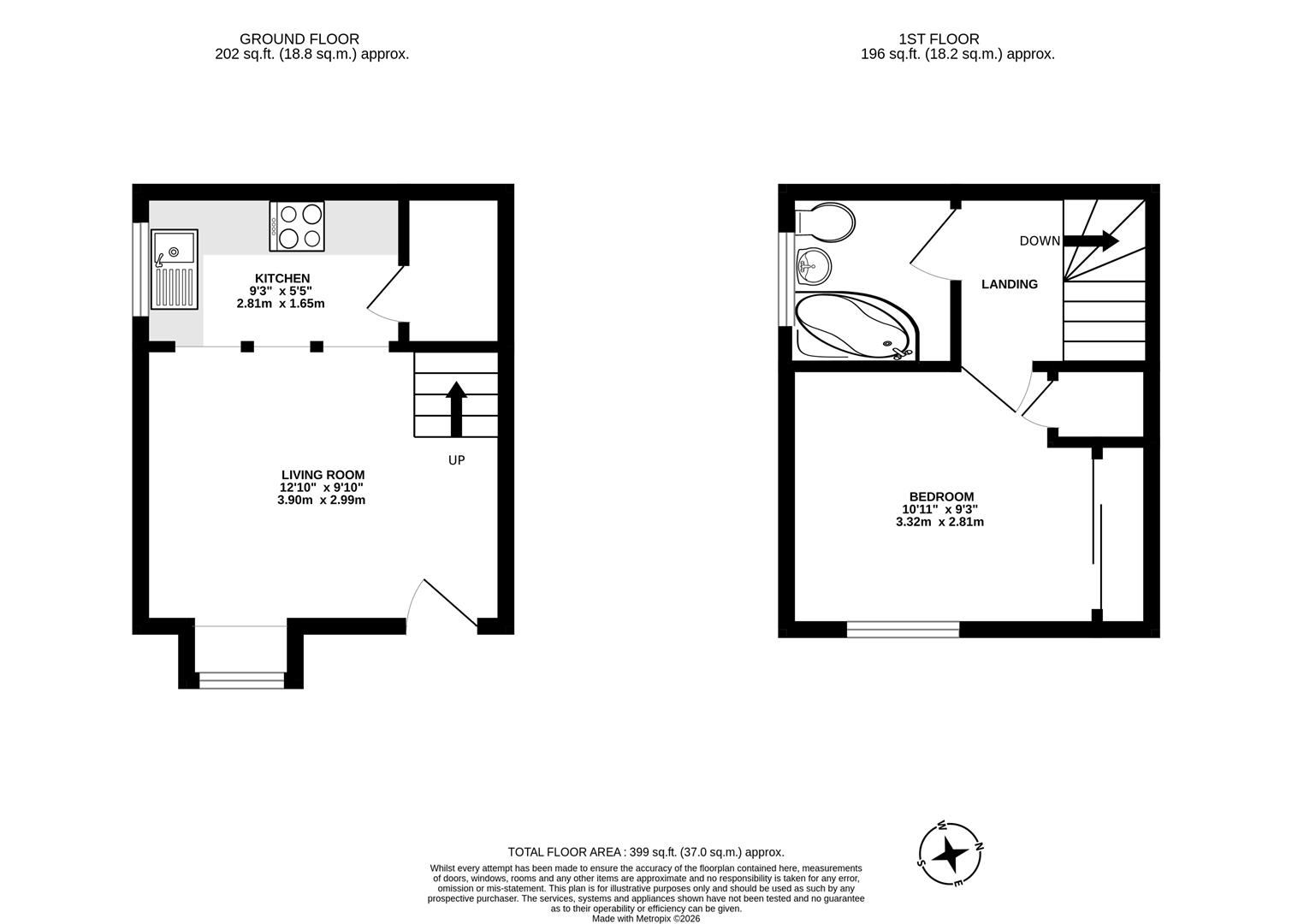 54, Pippins Close, West Drayton floorplan