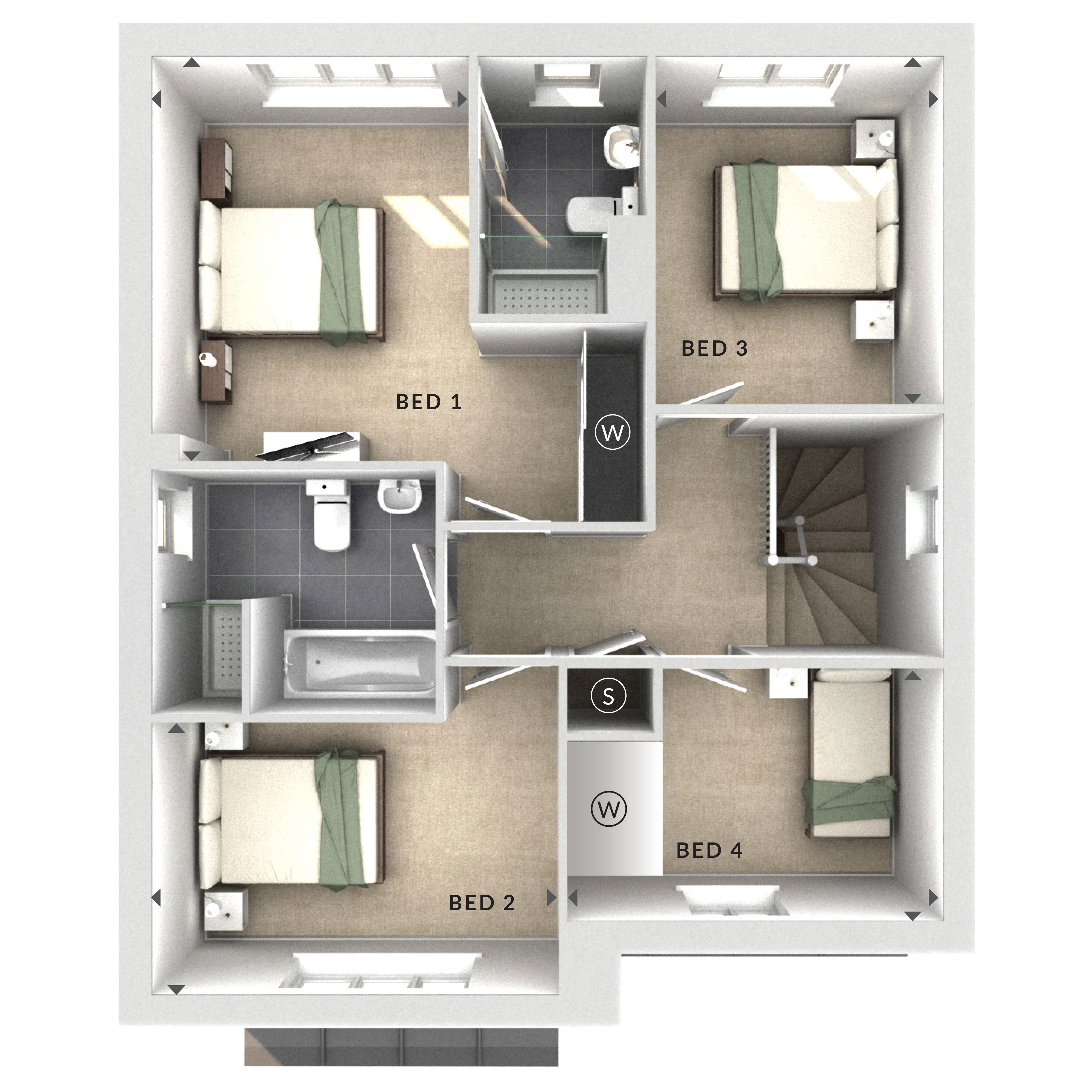 Crab Tree Lane, Atherton floorplan