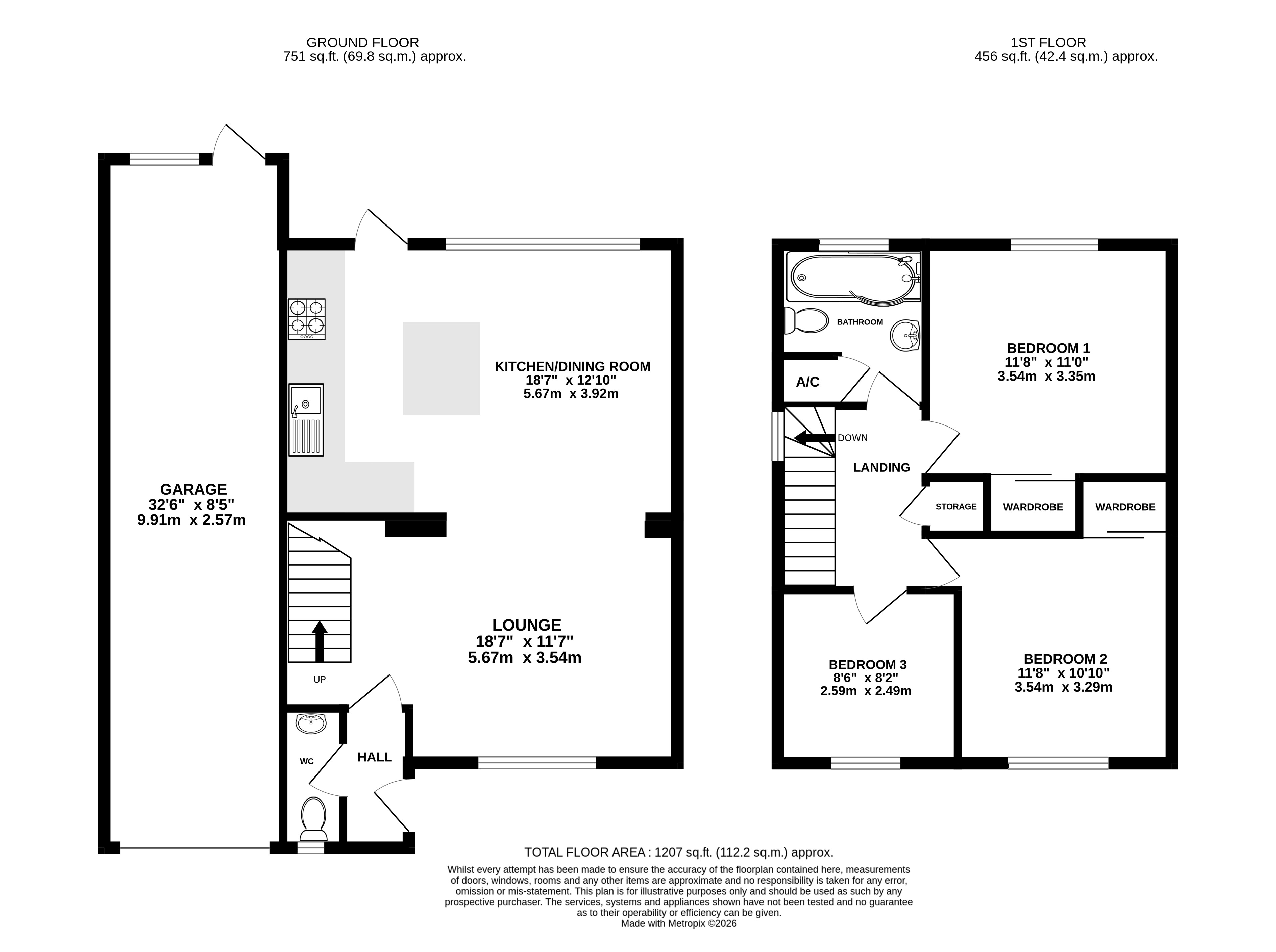 Kestrel Road, Basingstoke floorplan