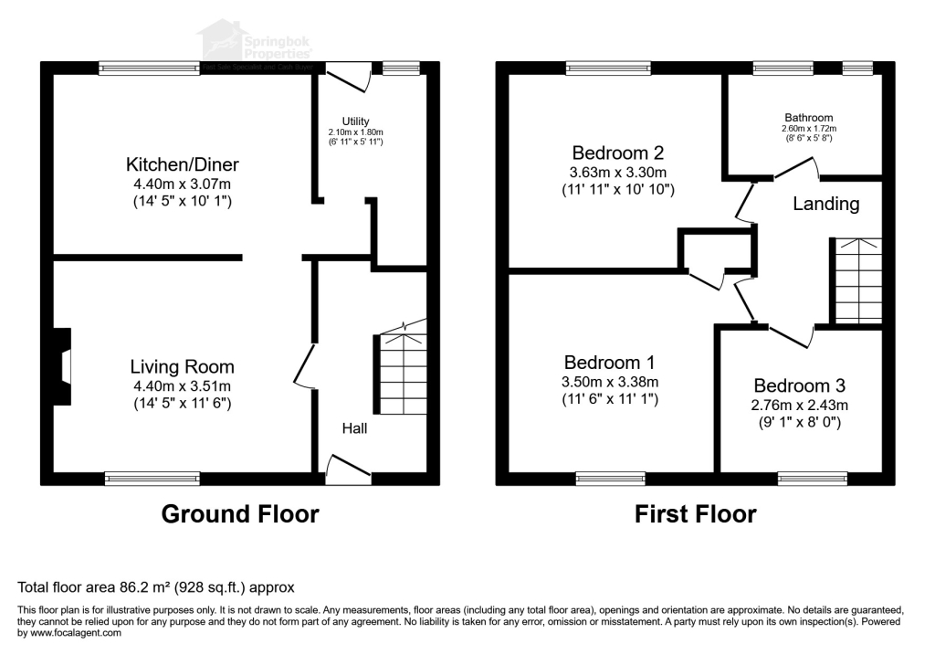 Heol Onen, Ebbw Vale floorplan
