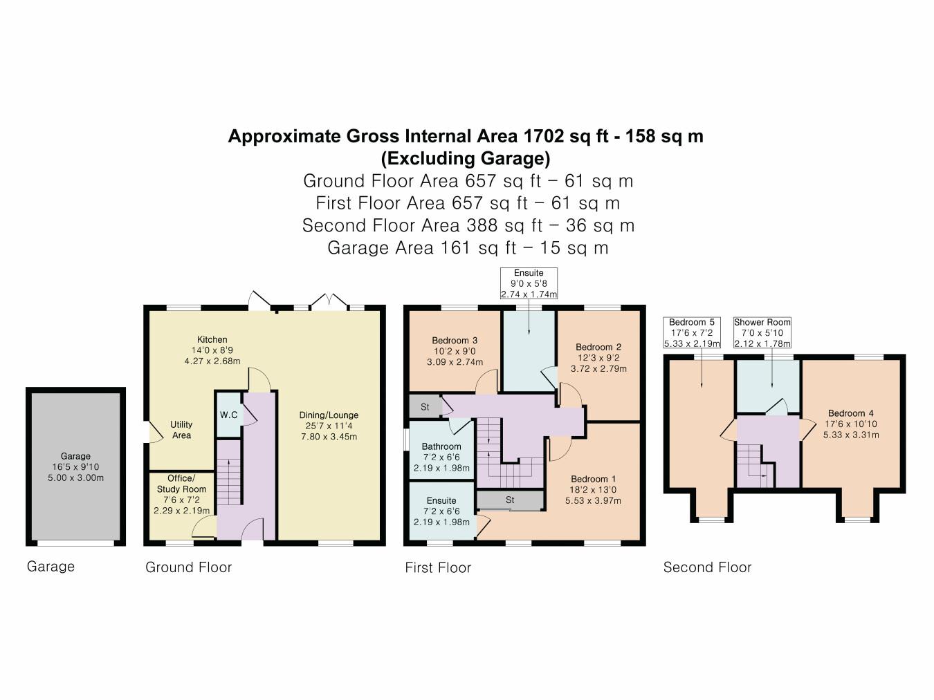 49, Ascot Way, Bicester floorplan