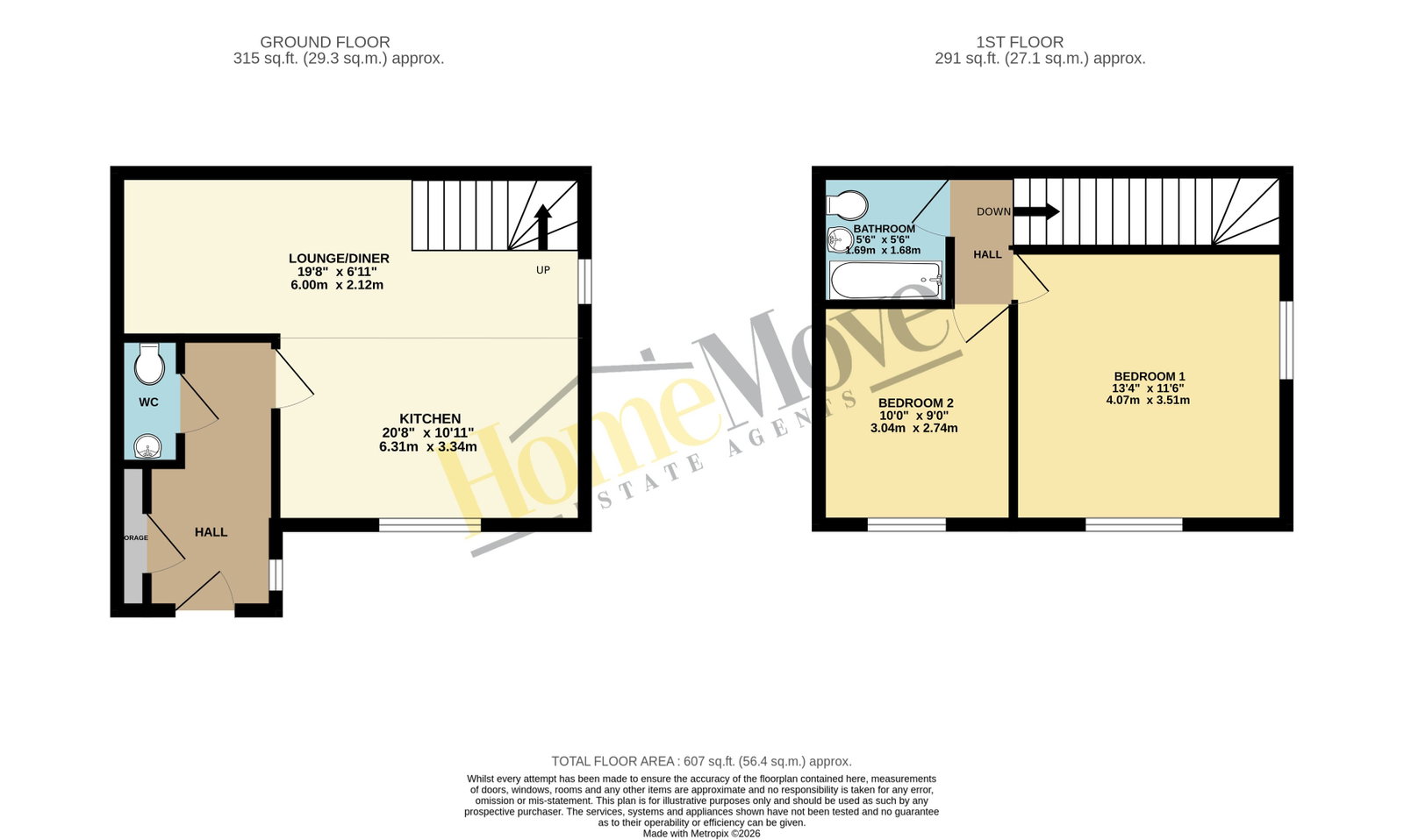 37, Carroll Street, Market Harborough floorplan