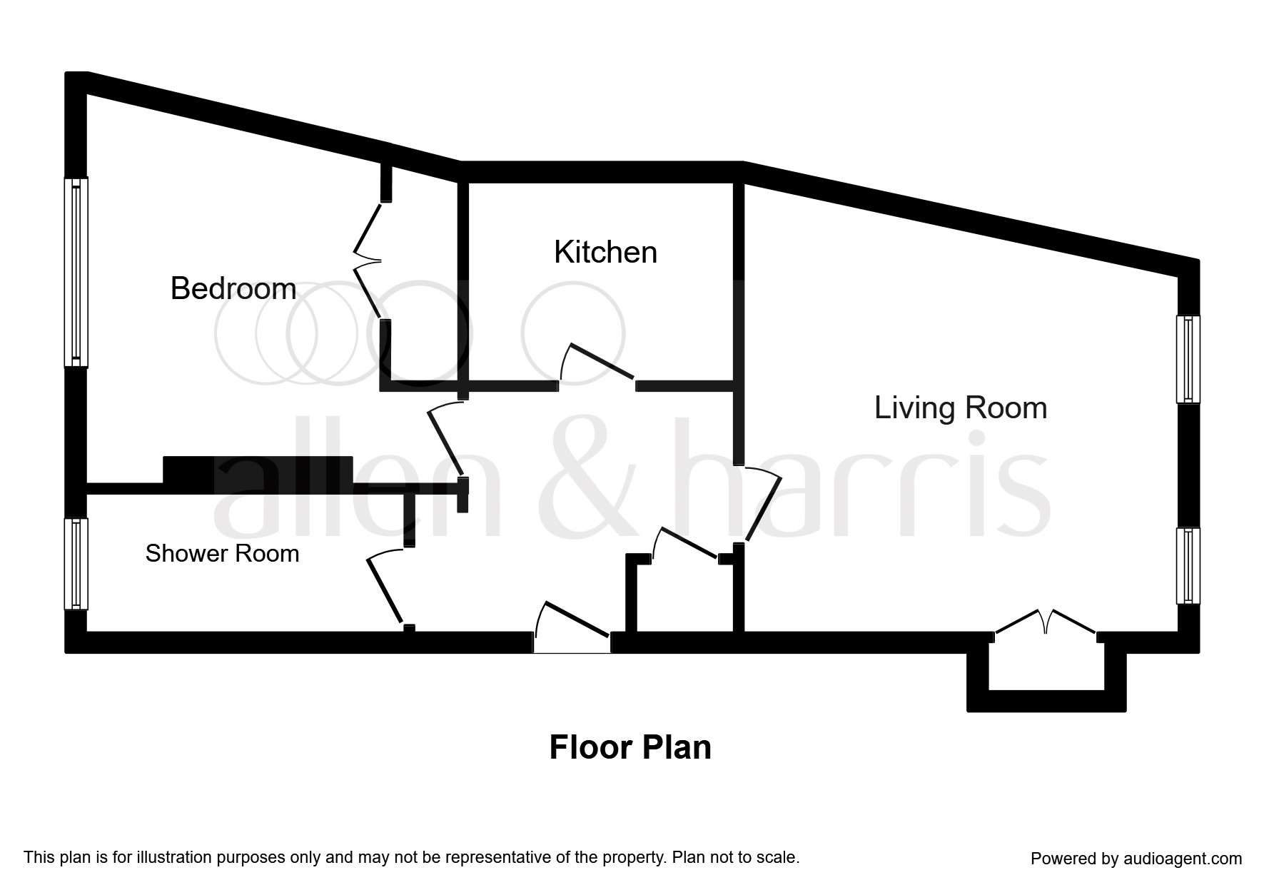 1 Bedrooms Flat for sale in Neilston Road, Paisley PA2