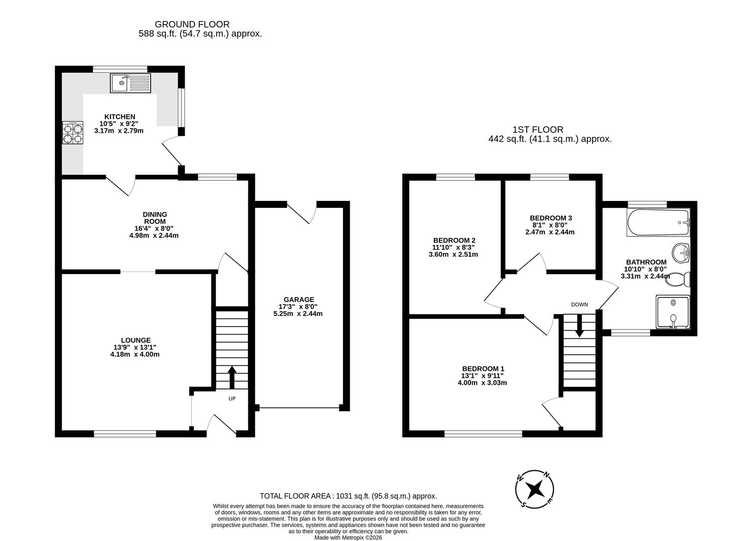 58, Brooklands Avenue, Brigg floorplan