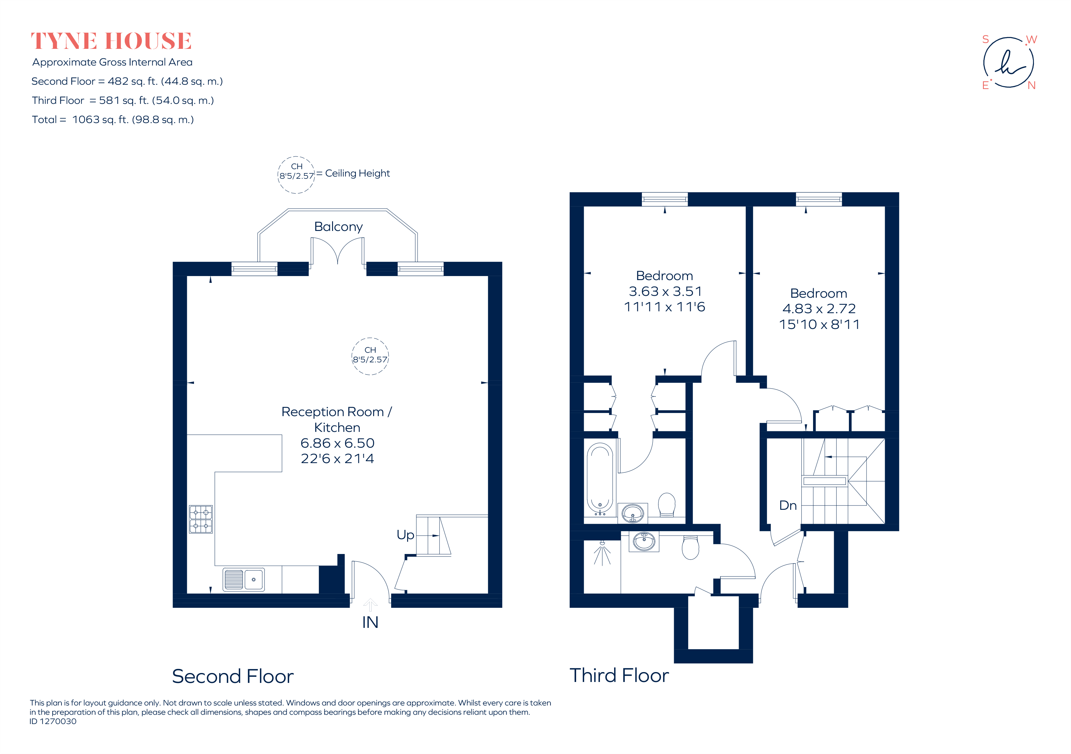 7, Tyne House, Samuel Gray Gardens, Kingston Upon Thames floorplan