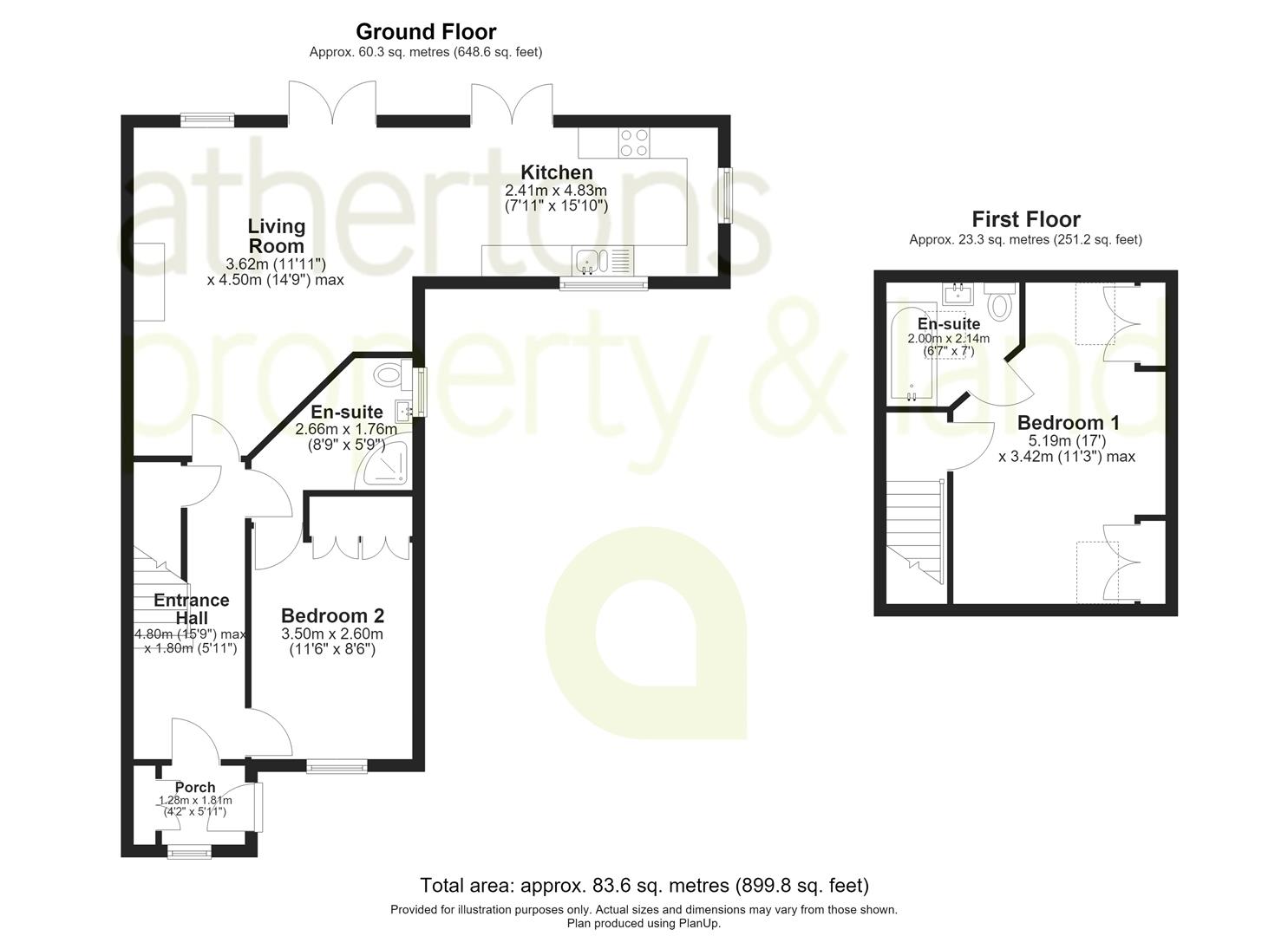 27, Dale View, Billington floorplan