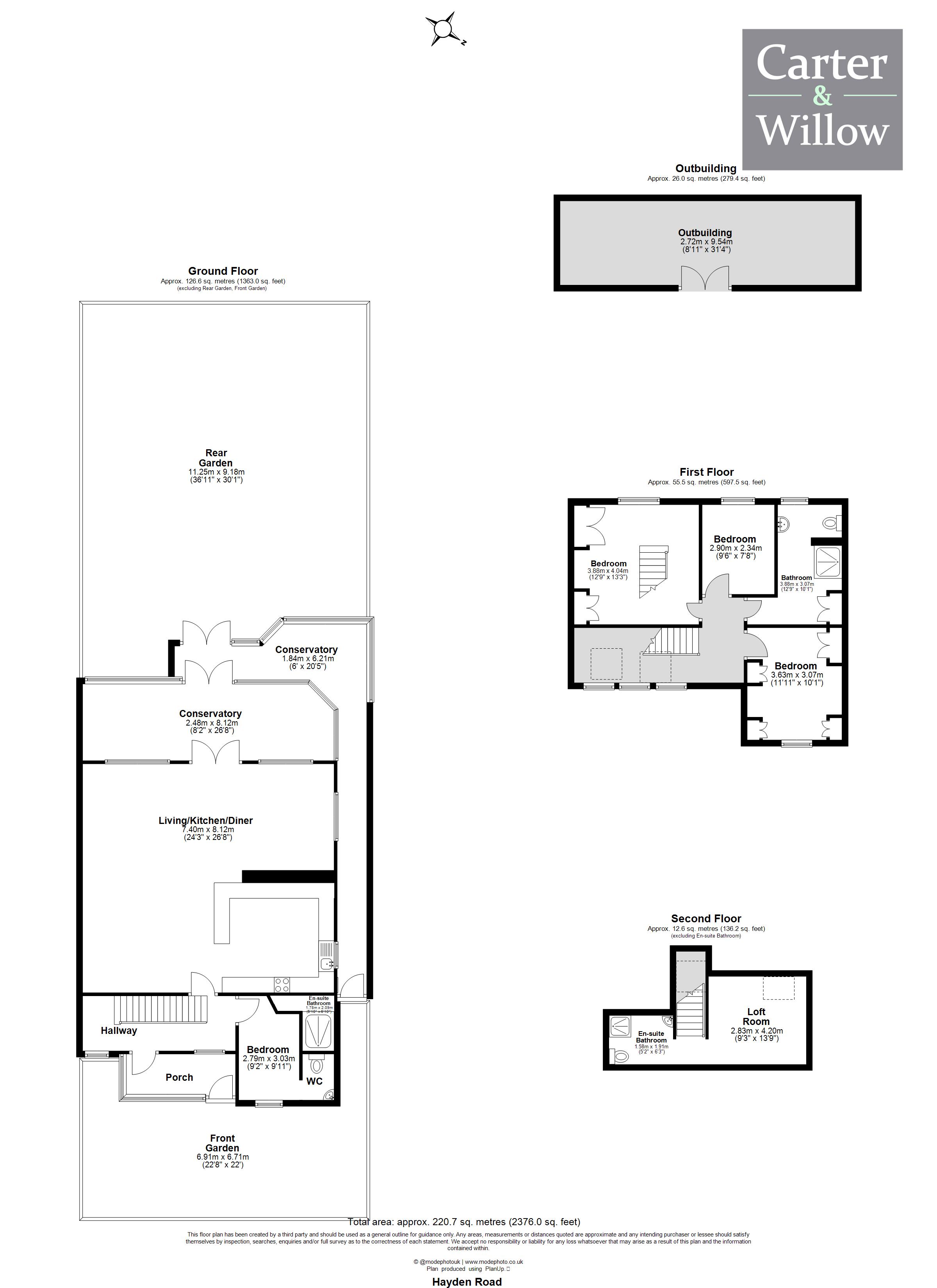 18, Haydon Road, Dagenham floorplan