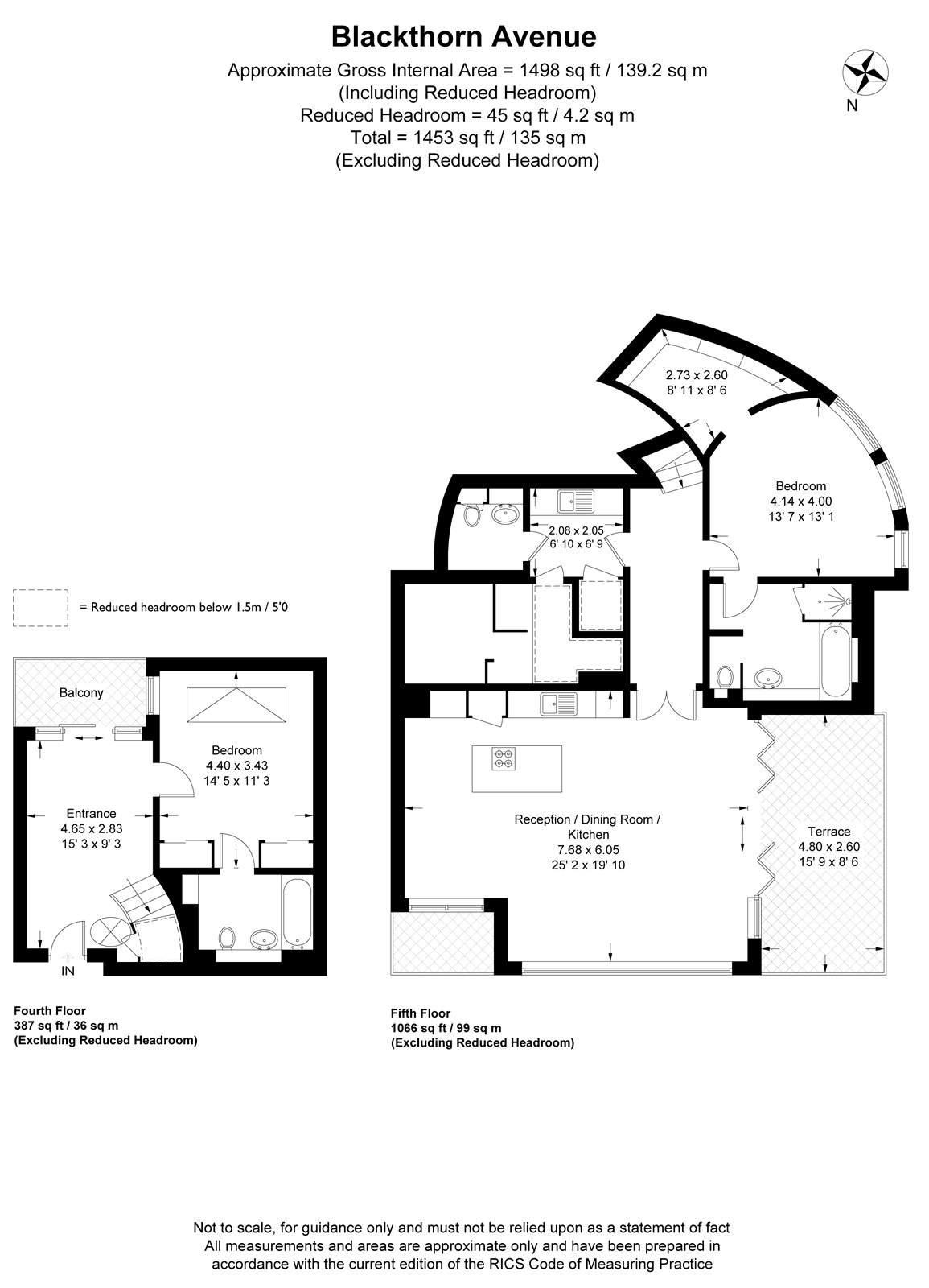 2 Bedrooms Flat to rent in Blackthorn Avenue, London N7