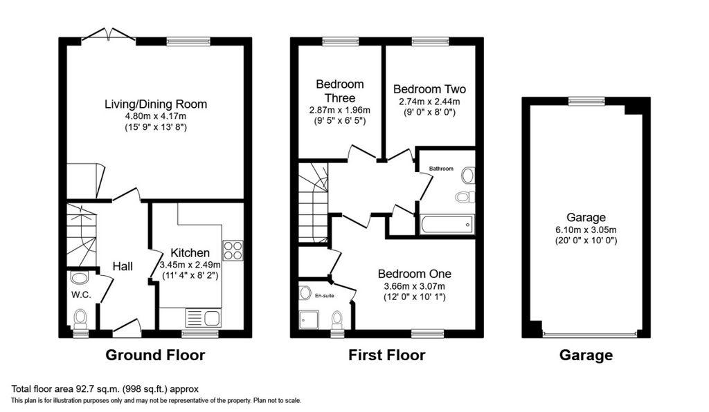 78, Picket Twenty Way, Andover floorplan
