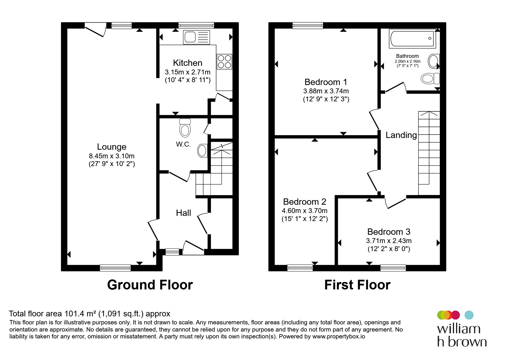 71, Northview Avenue, Tilbury floorplan