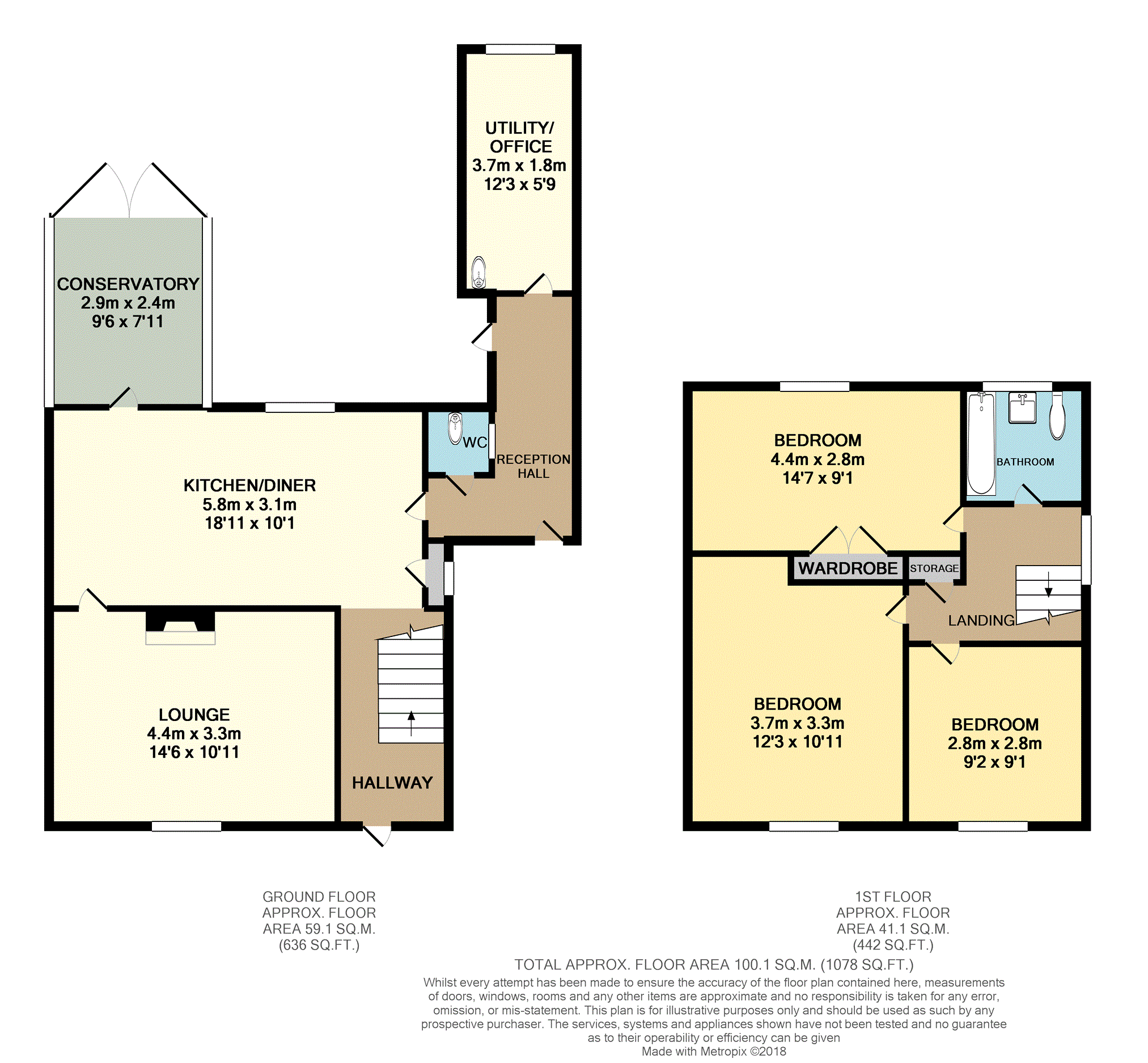 3 Bedrooms Semi-detached house for sale in Woodlands Road, East Grinstead RH19