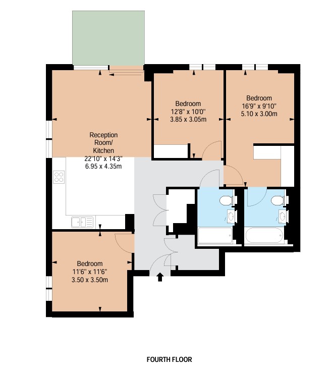 Edgware Road, London floorplan