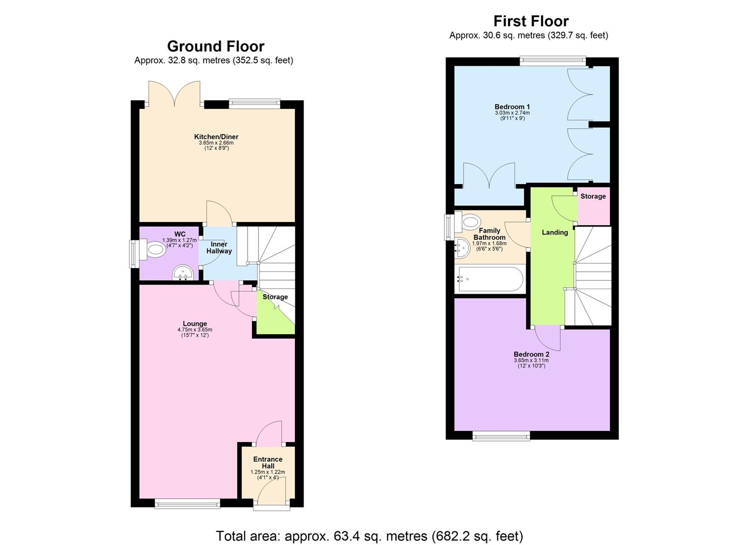 2 Bedrooms End terrace house for sale in Engelhart Close, Brayton, Selby YO8