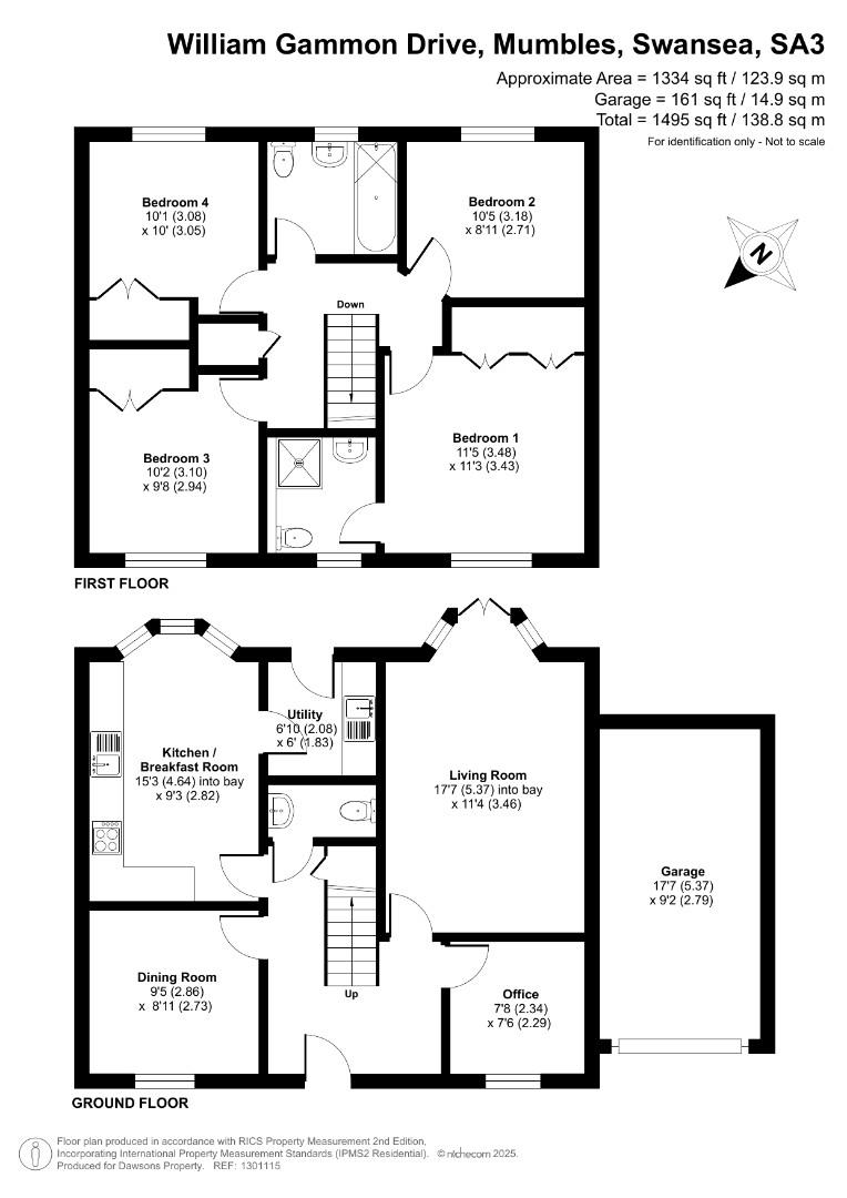 15, William Gammon Drive, Swansea floorplan