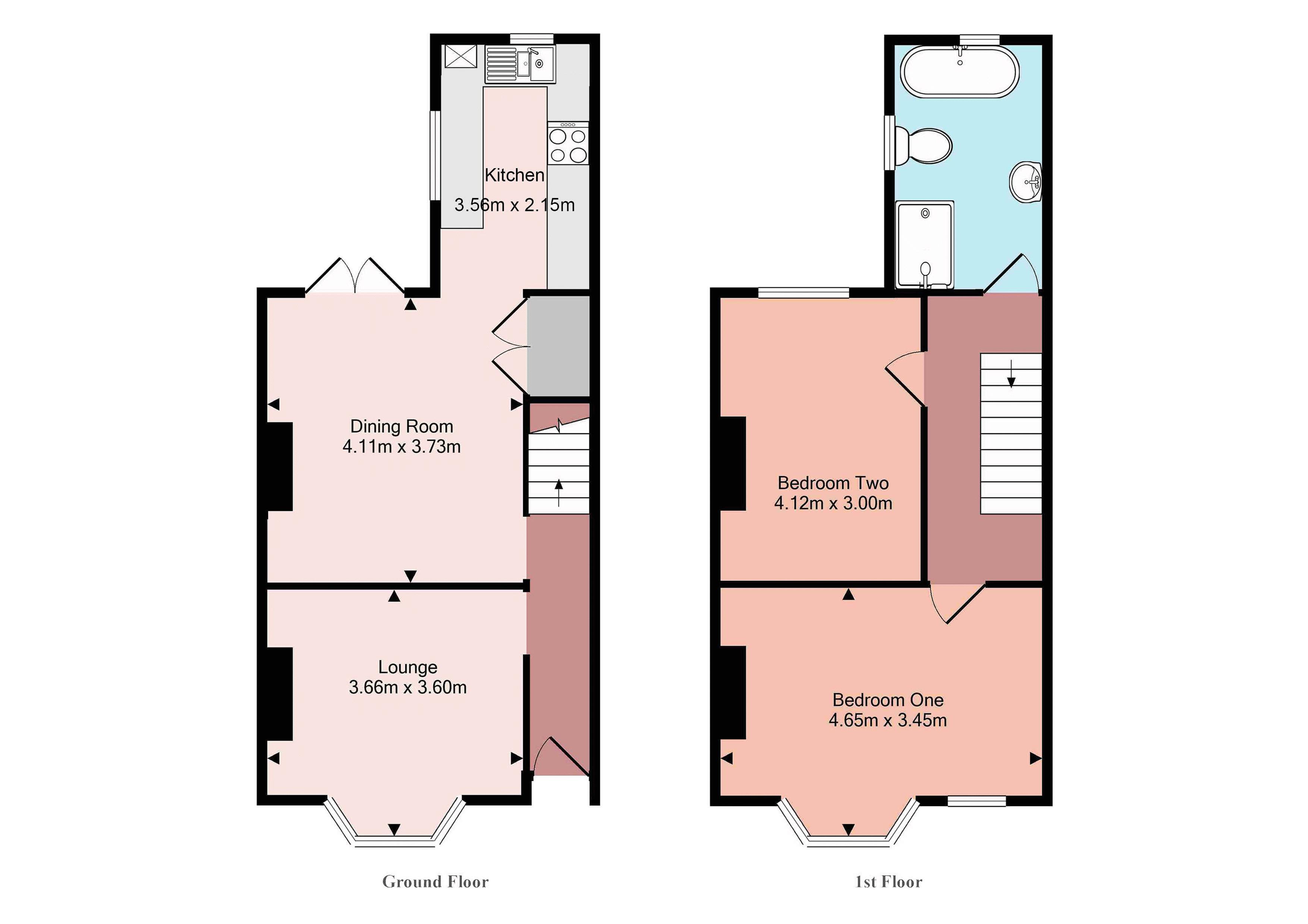 53, Downs Park Road, Southampton floorplan