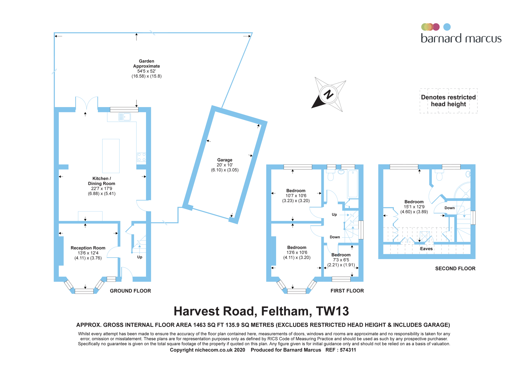 4 bed semidetached house for sale in Harvest Road, Feltham TW13 Zoopla