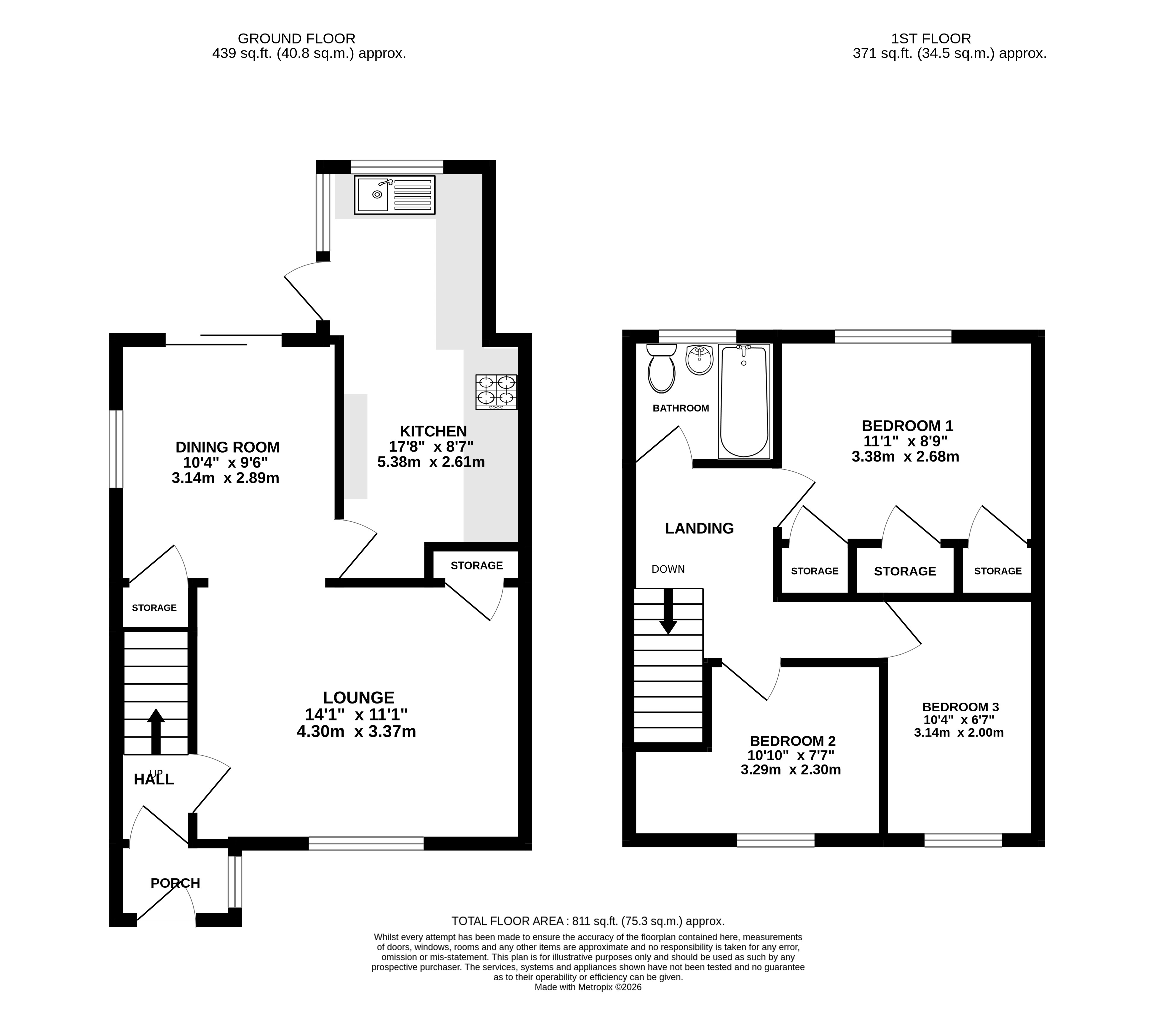 20, Ashridge Road, Wokingham floorplan