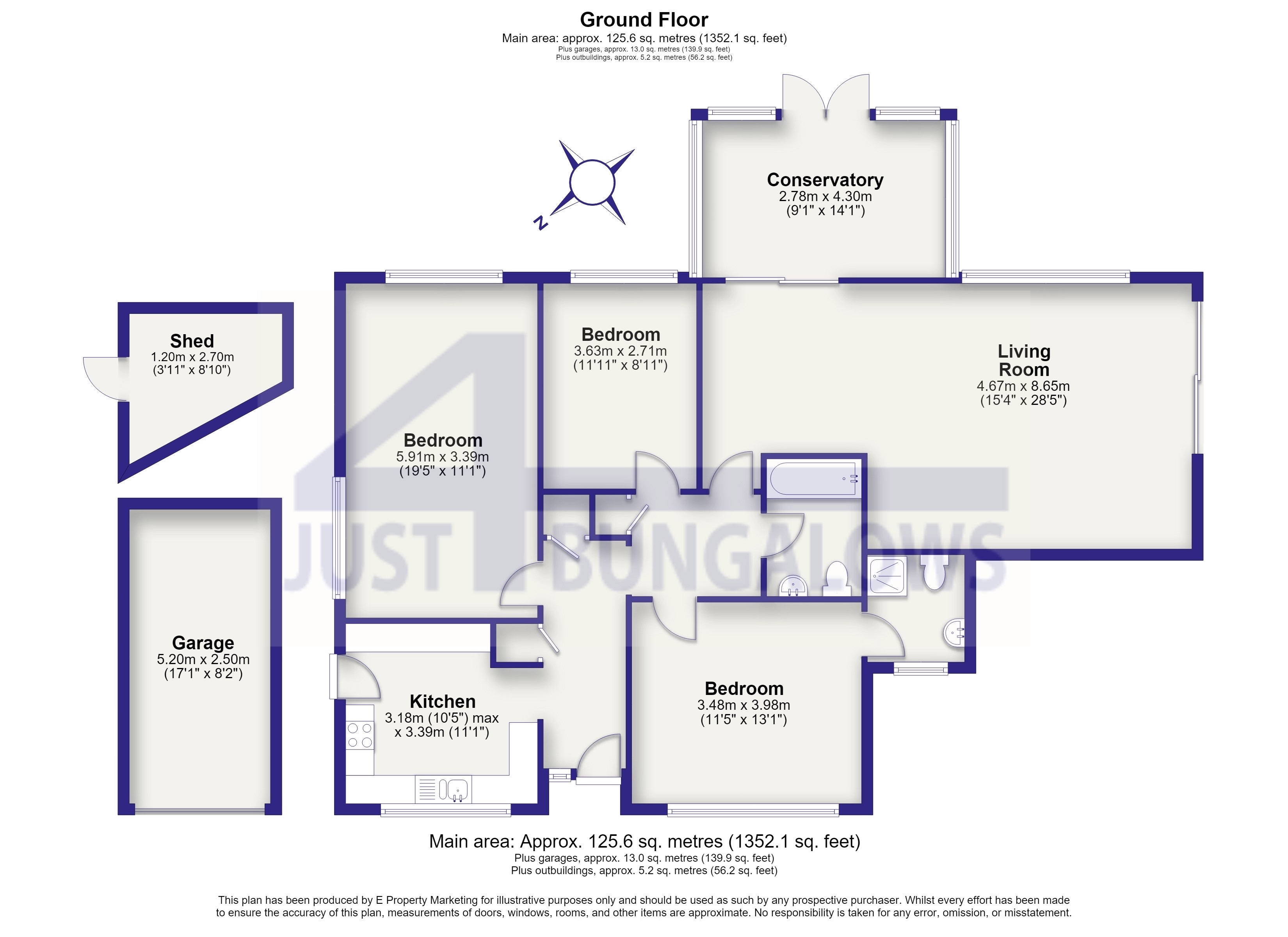 9, Rochester Way, Aldwick, Bognor Regis, West Sussex floorplan