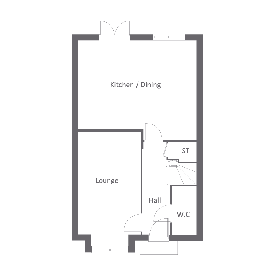 Off Whitehouse Road, Newcastle Upon Tyne, Tyne And Wear floorplan