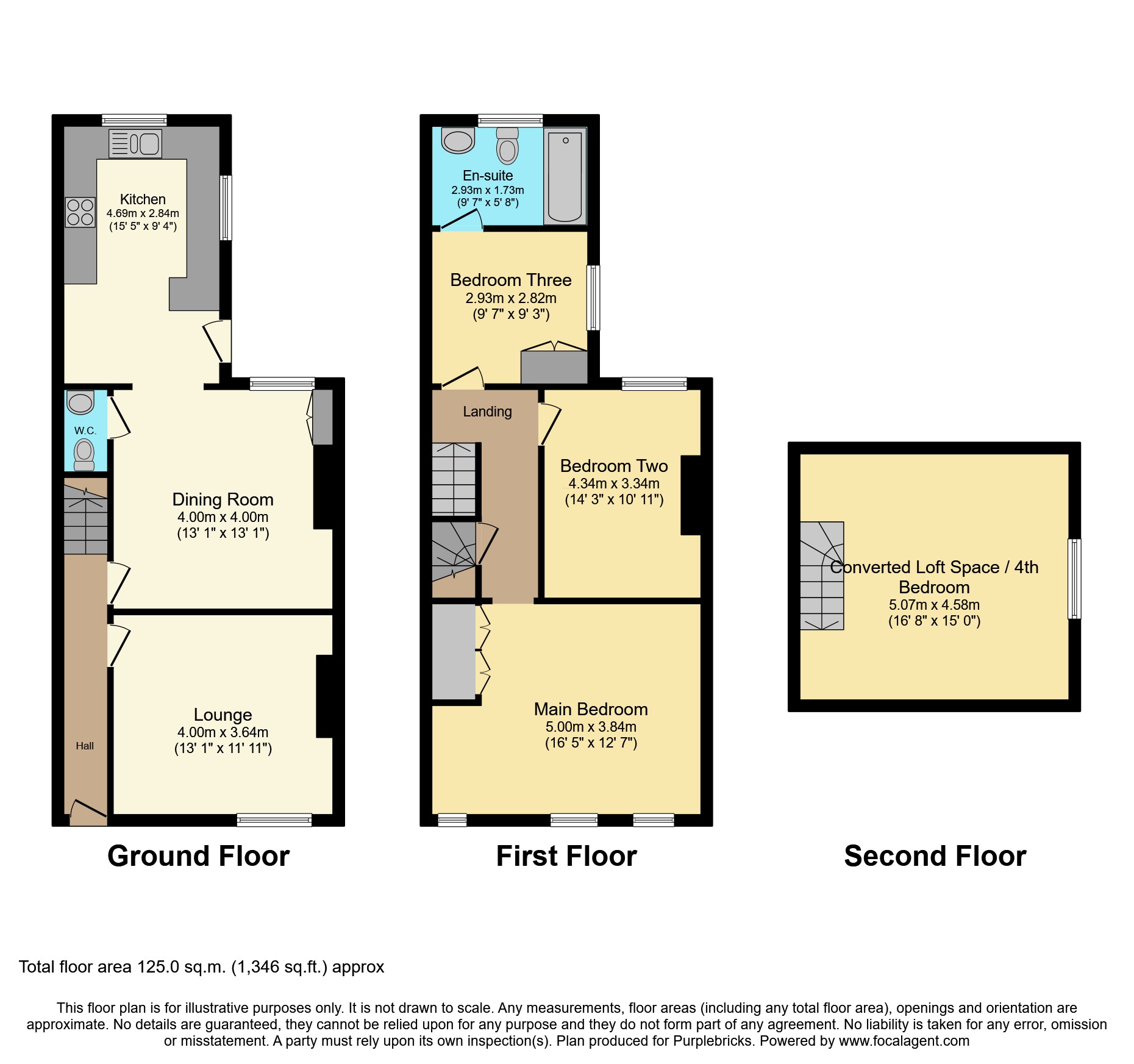 45 Park Street, park street, Nottingham floorplan