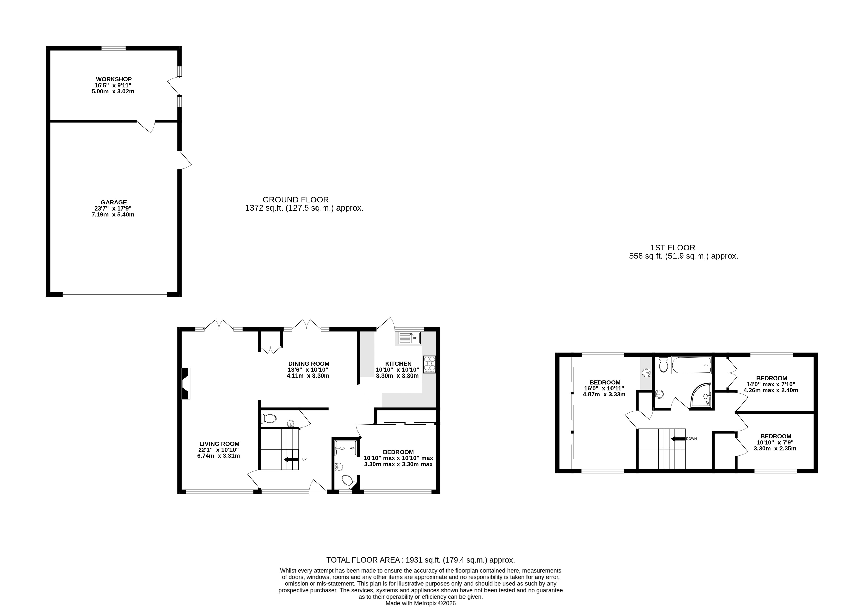 Newnham Road, Hampshire floorplan