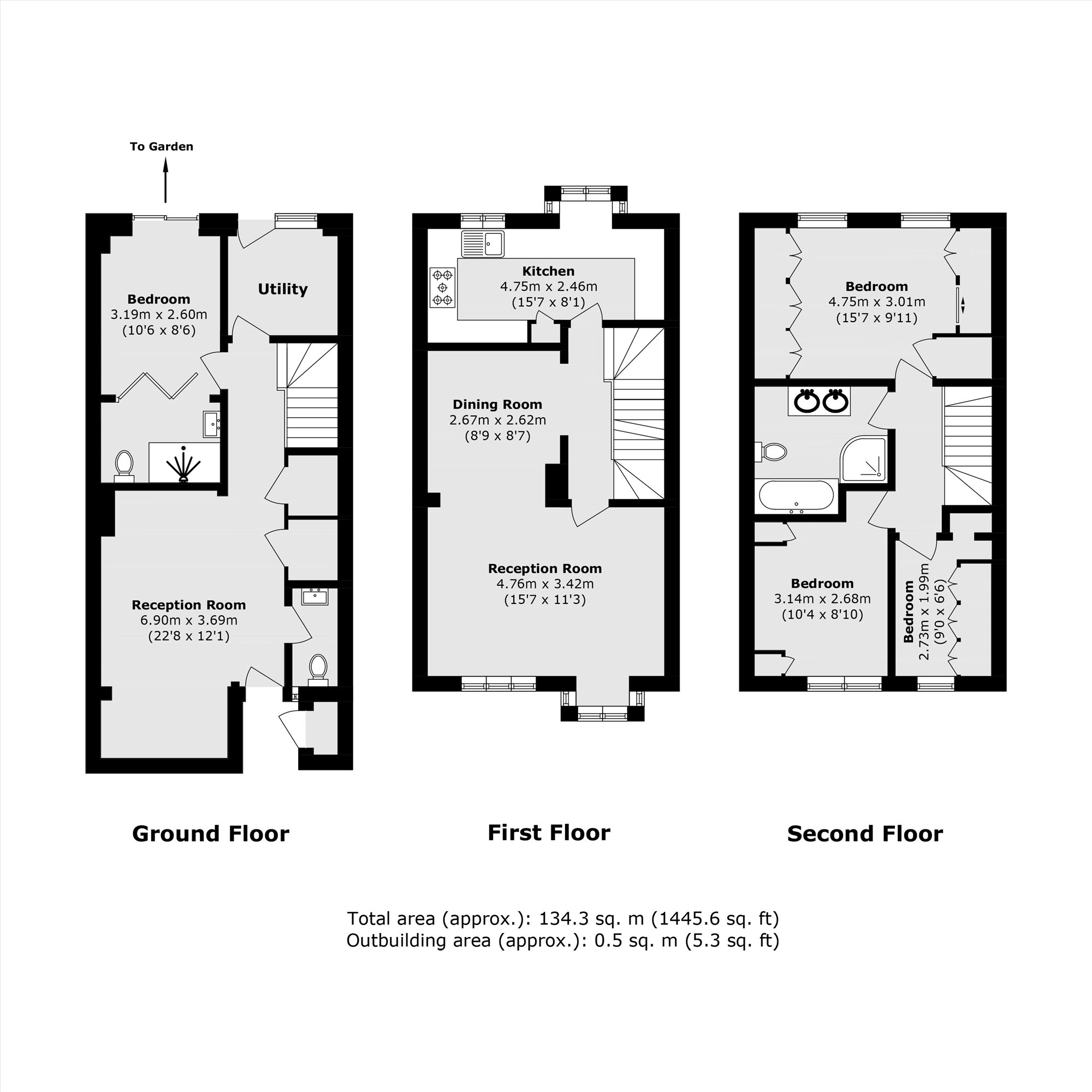 6, Stags Way, Isleworth floorplan