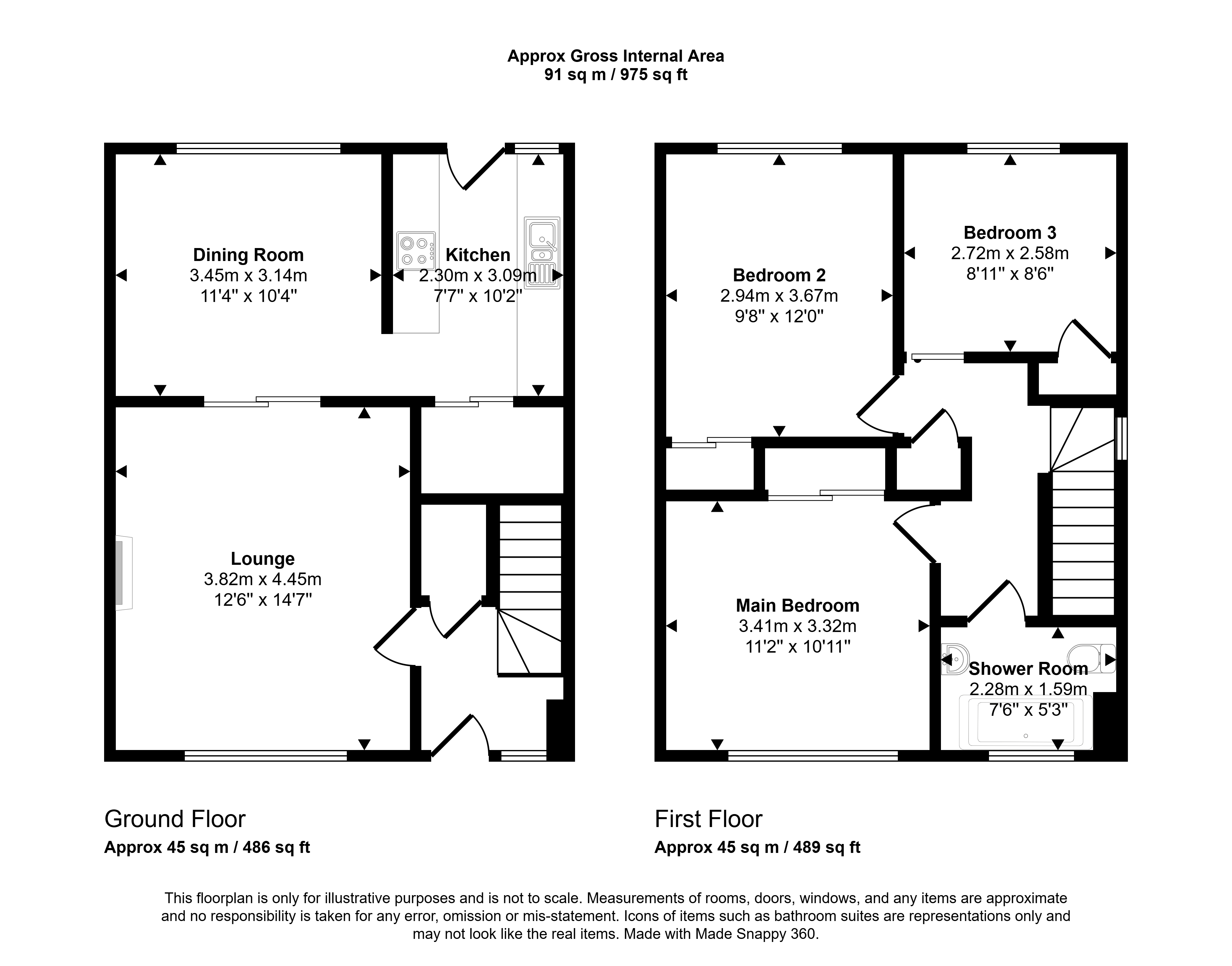 74, Balmoral Road, Elderslie floorplan