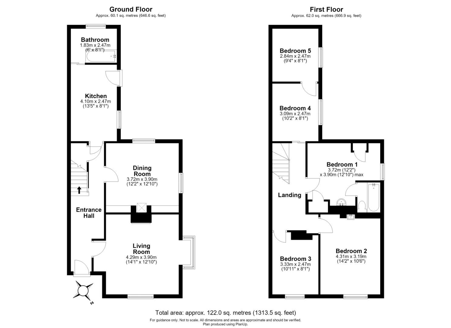 7, Church End, Over, Cambridge floorplan