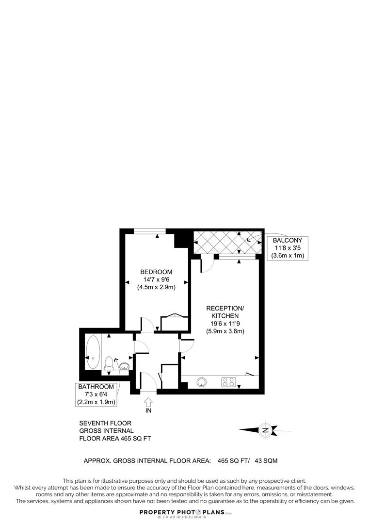 Lanterns Way, London floorplan