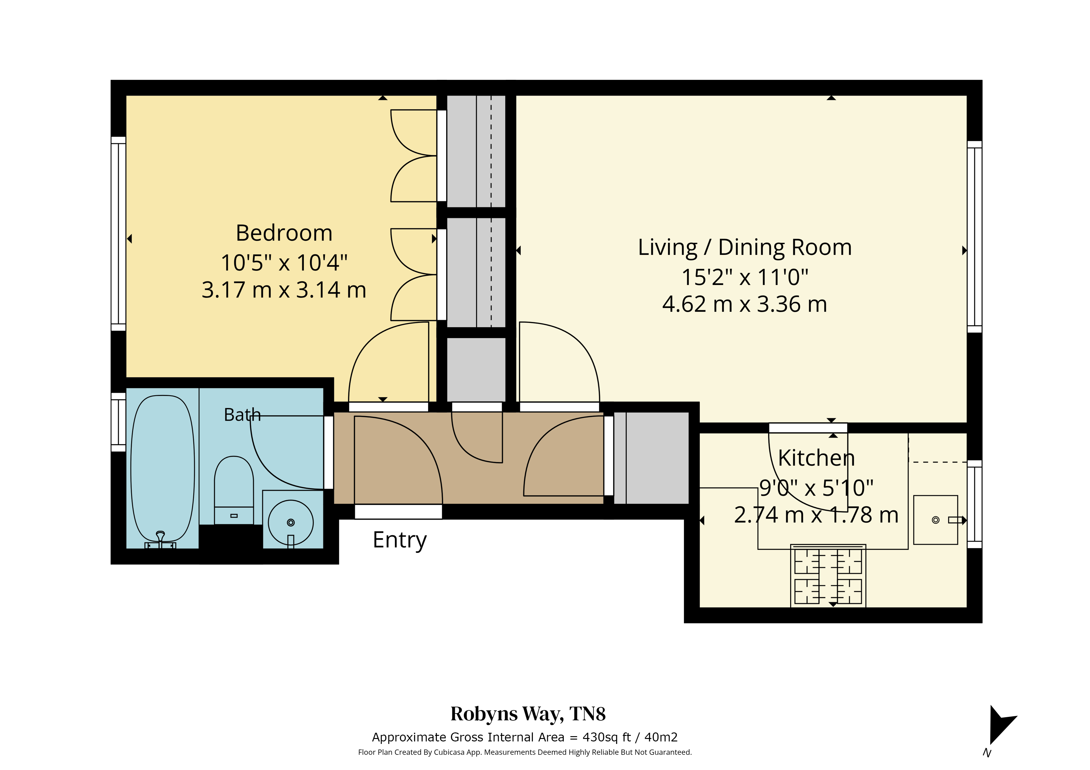 9, Robyns Way, Kent floorplan