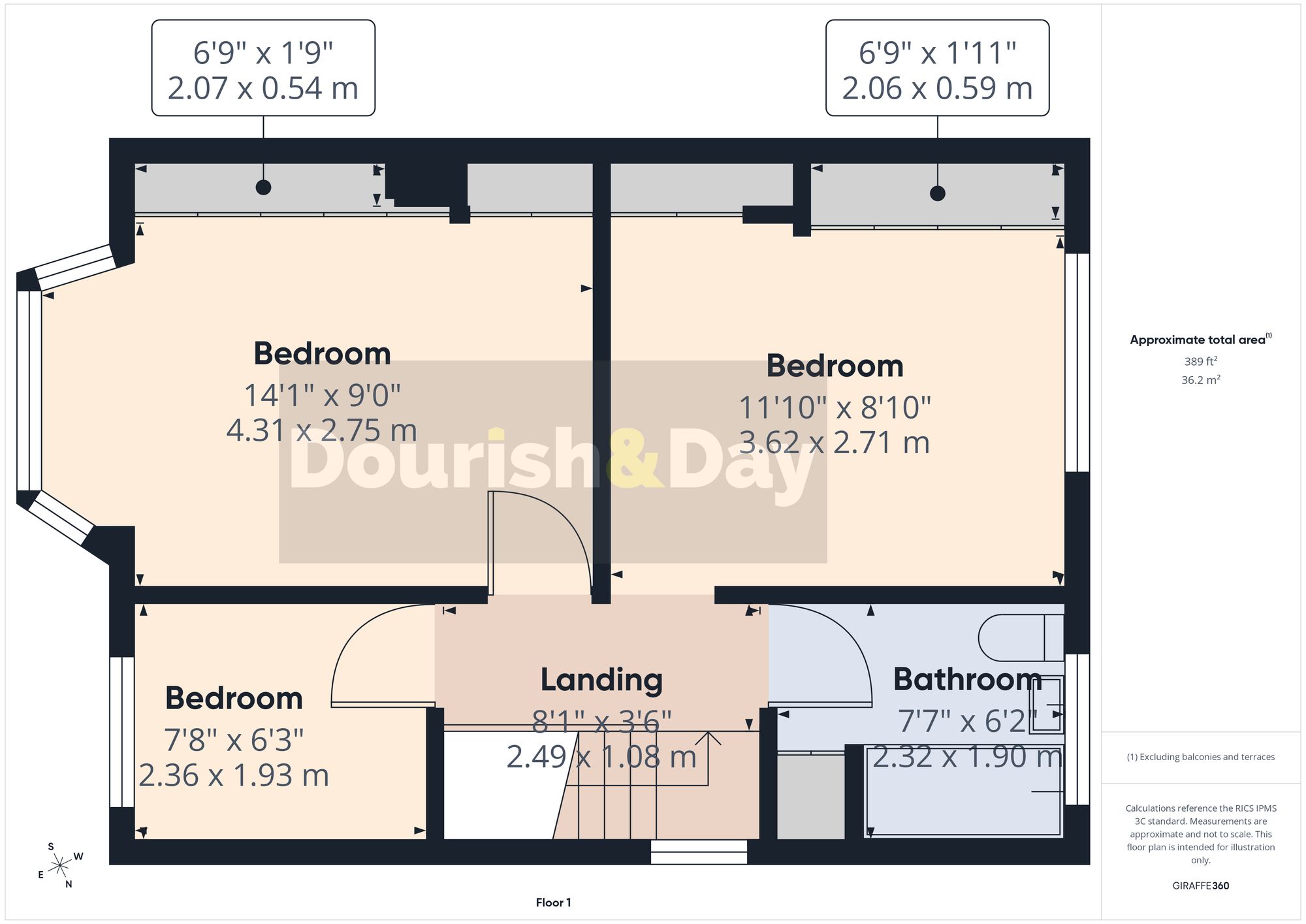 318 Oxford Gardens, Stafford floorplan