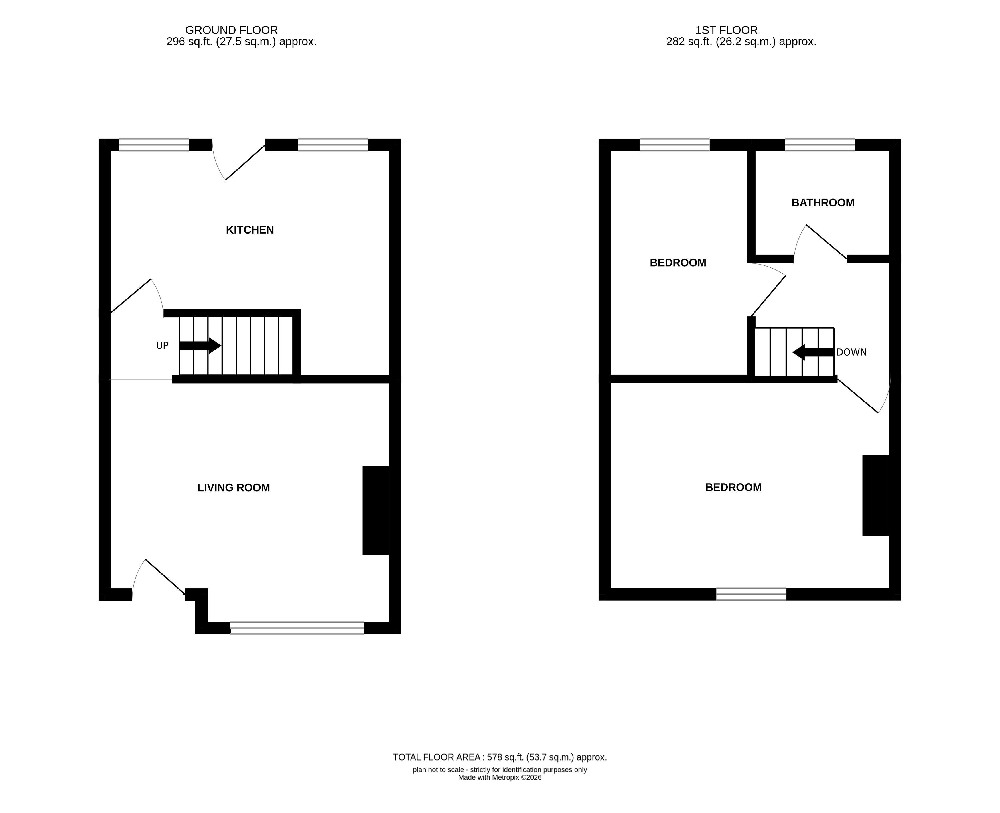 3, Henley Terrace, West Yorkshire floorplan