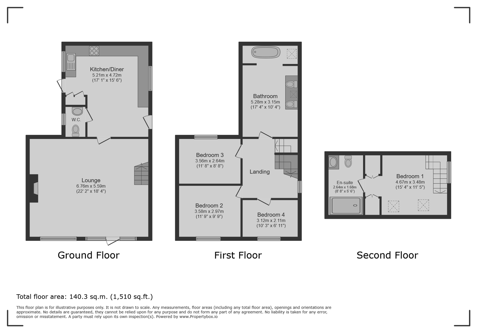 Half Penny Barn,Park Farm, Newark floorplan