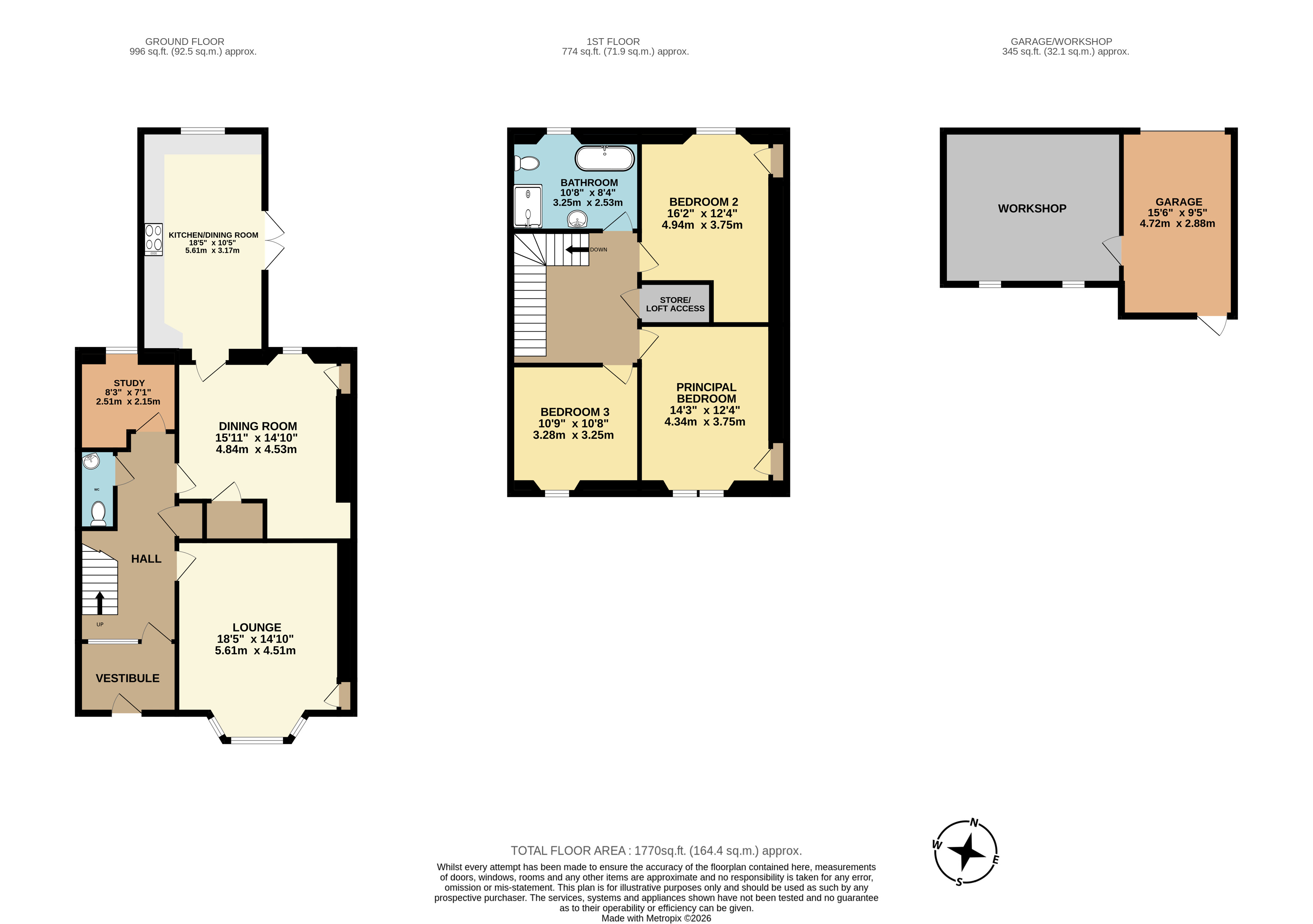 21, Milton Place, Anstruther floorplan