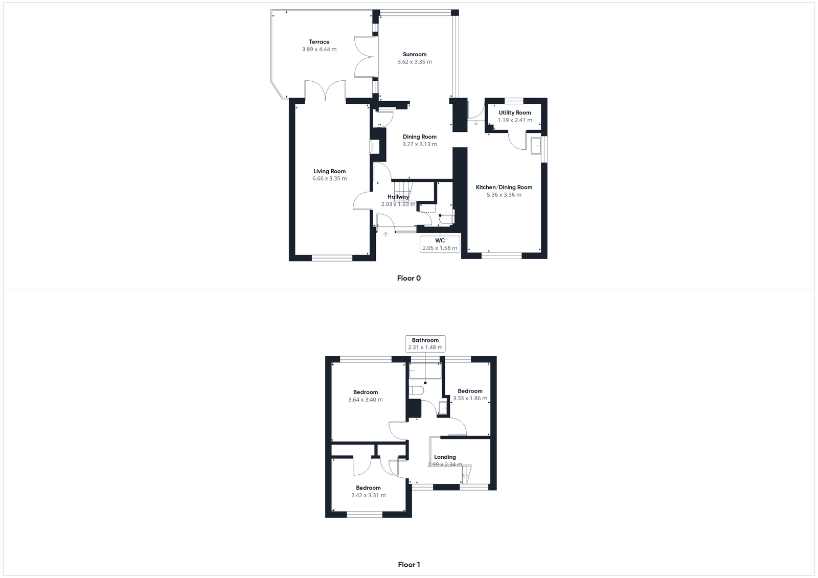 15, Westerley Close, Cinderford floorplan